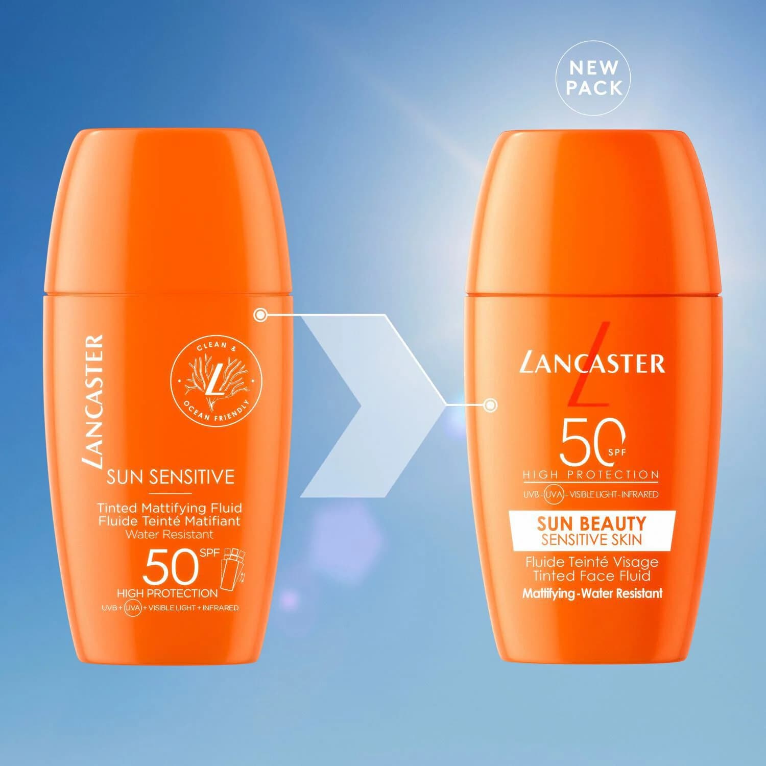 Sun Sensitive - Tinted Mattifying Fluid SPF 50