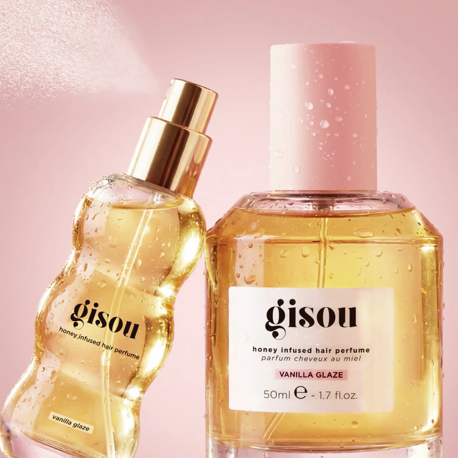 Honey Infused Hair Perfume Vanilla Glaze