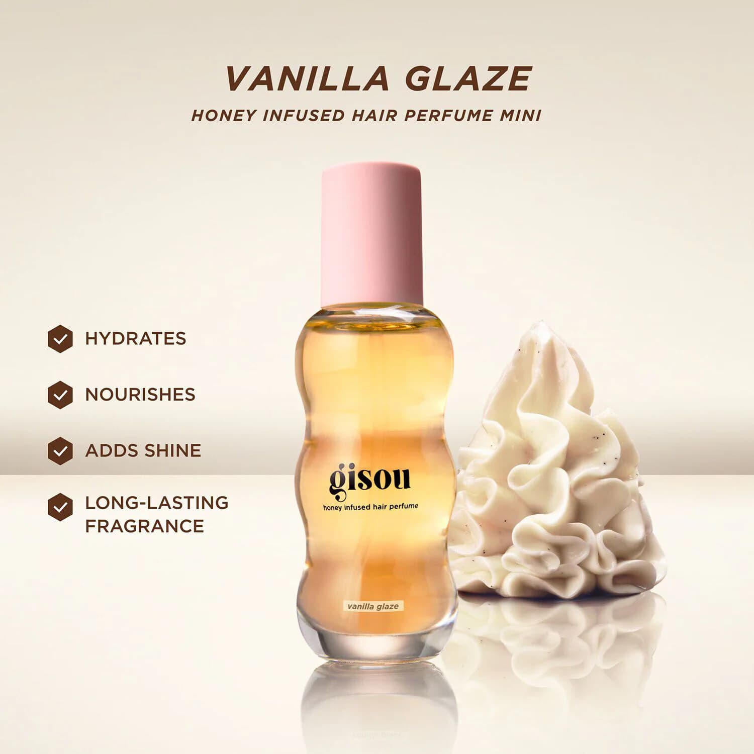 Honey Infused Hair Perfume Mini Vanilla Glaze