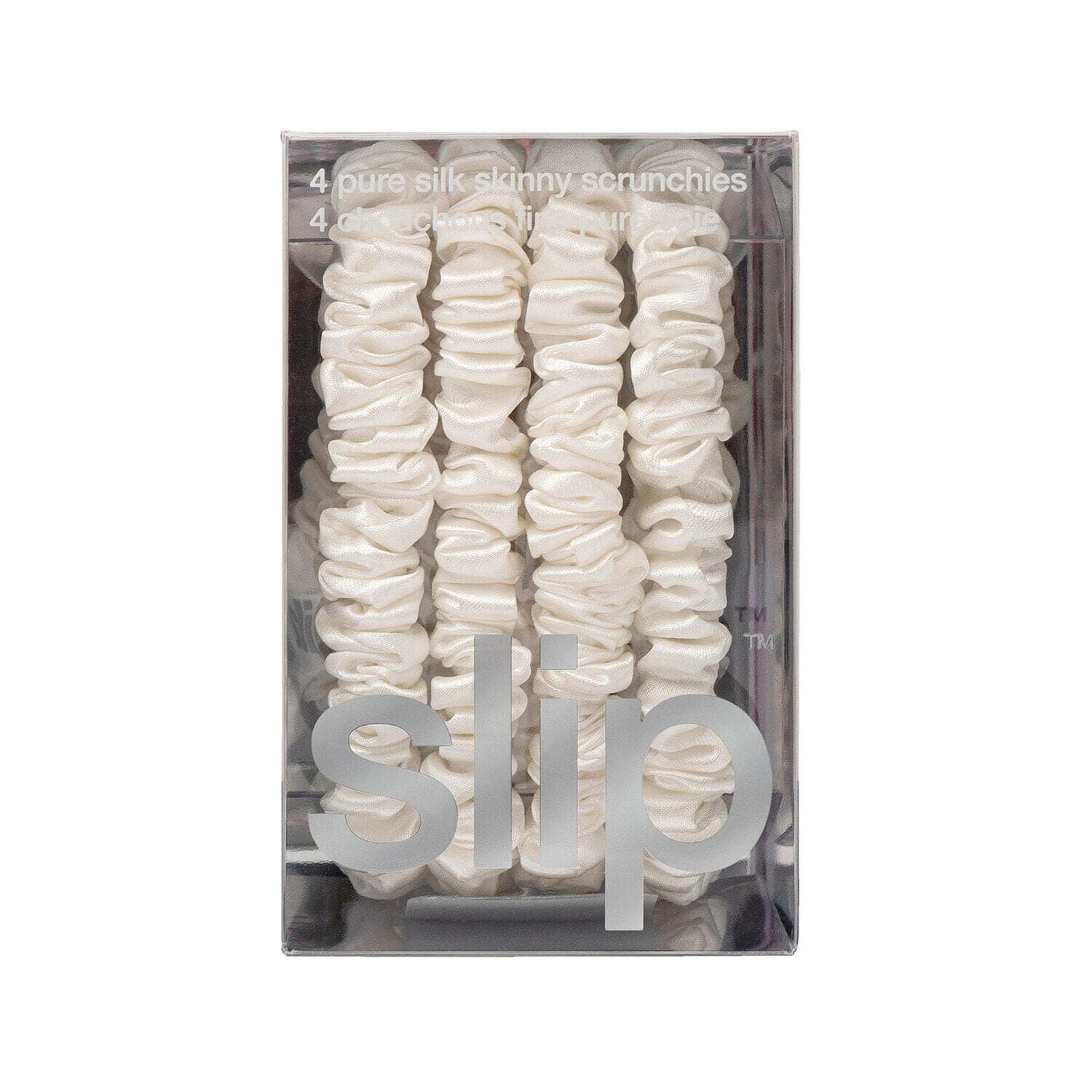 Skinny Scrunchies - White