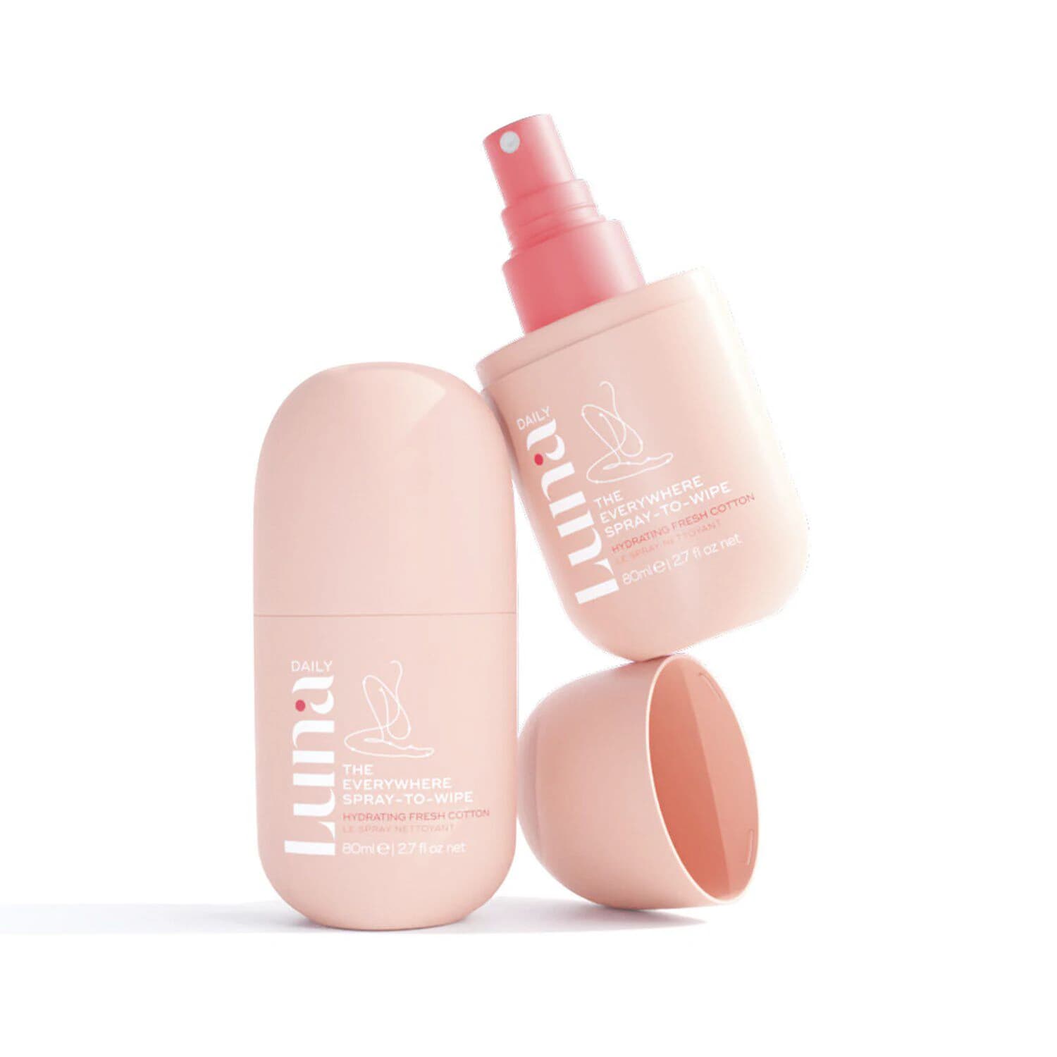 The Hydrating Everywhere Spray-To-Wipe - With Prebiotics + Vitamins C & E