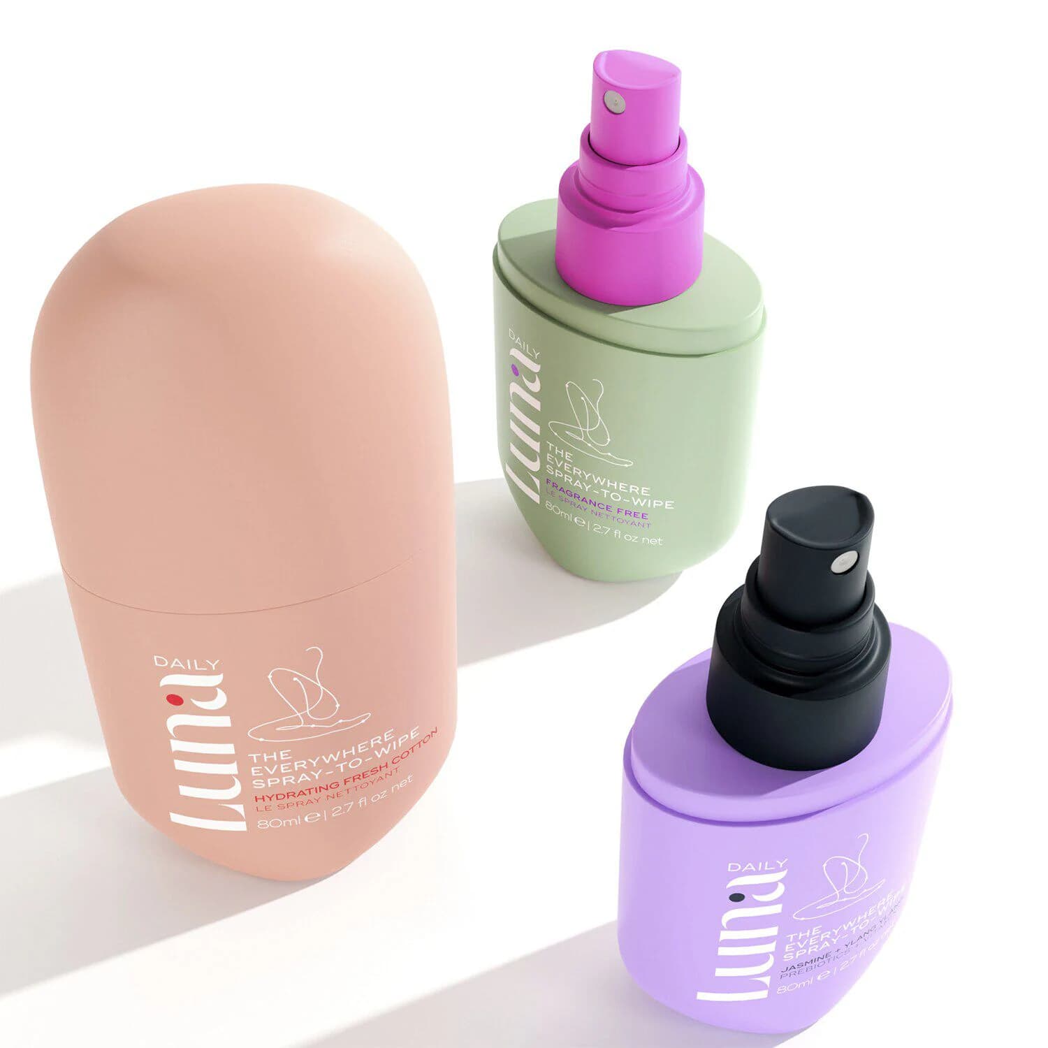 The Fragrance Free Everywhere Spray-To-Wipe - With Prebiotics + Vitamins C & E