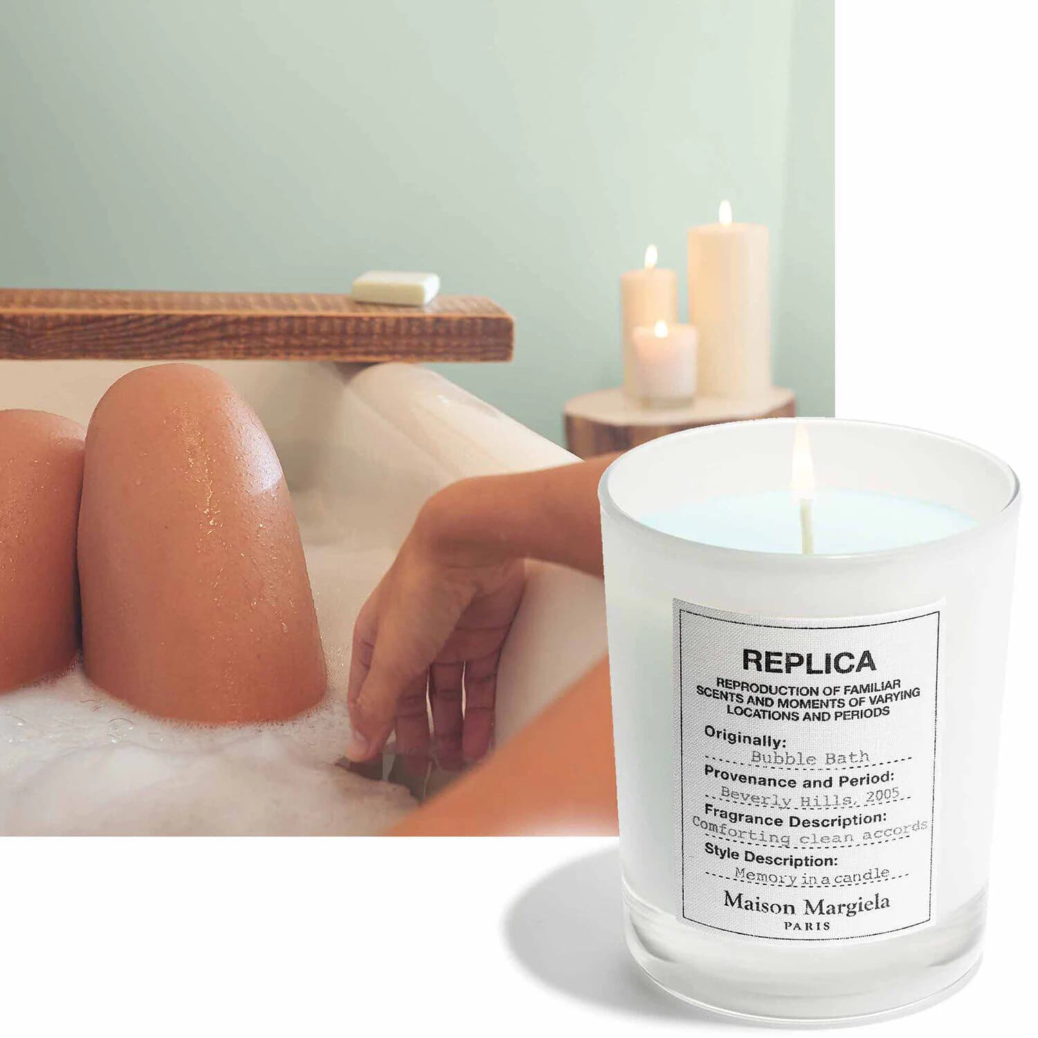 Replica Bubble Bath Scented candle