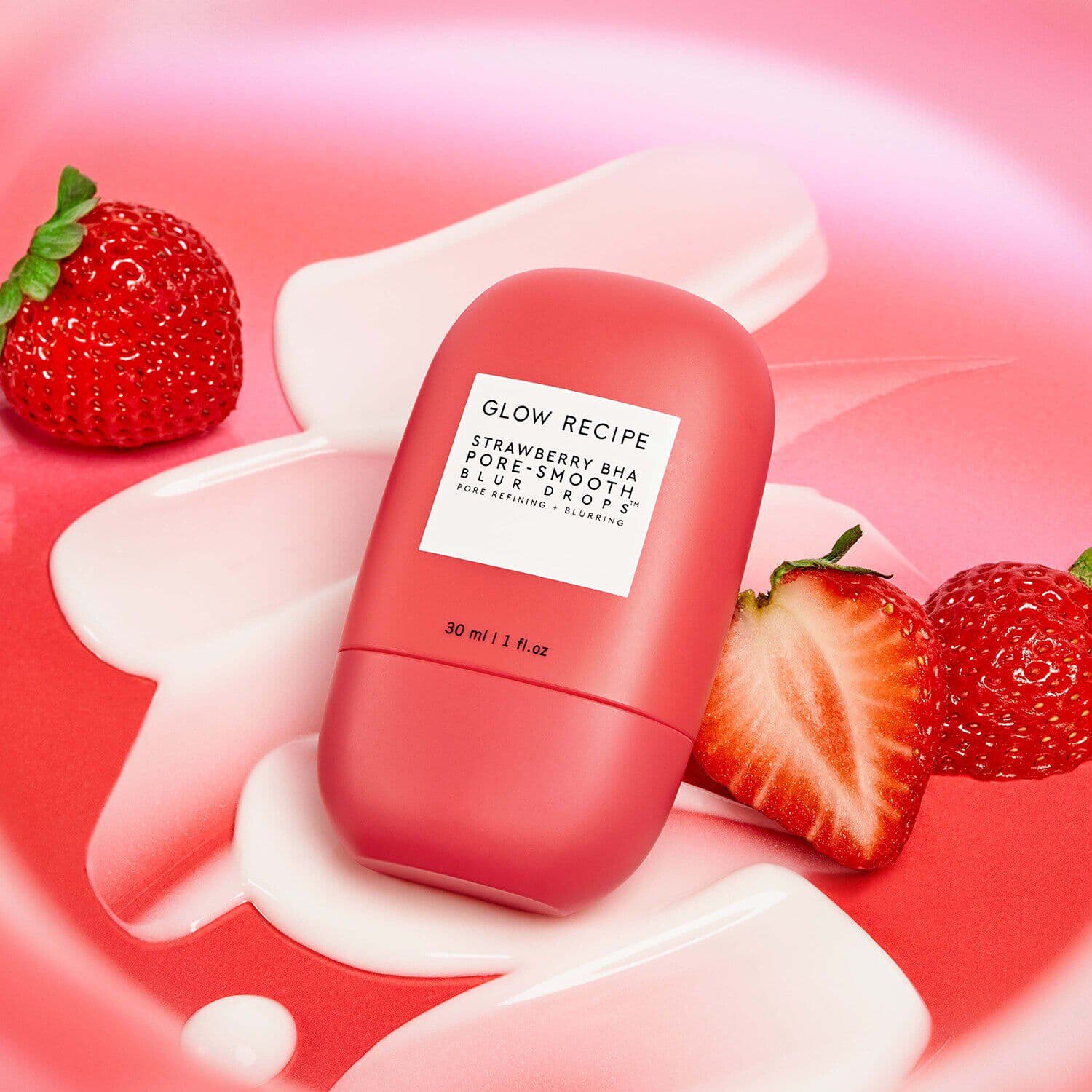 Strawberry BHA Pore-Smooth Blur Drops