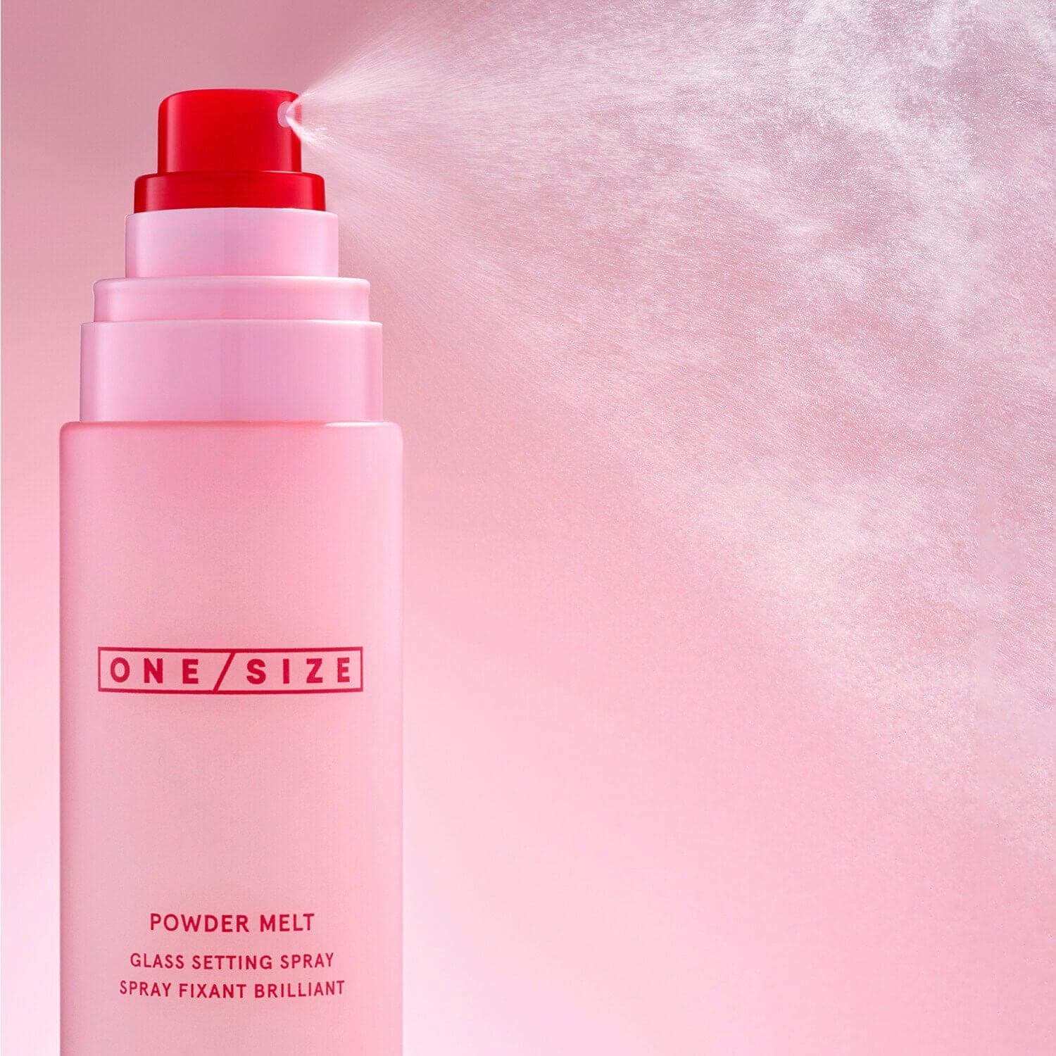Powder Melt Glass Setting Spray