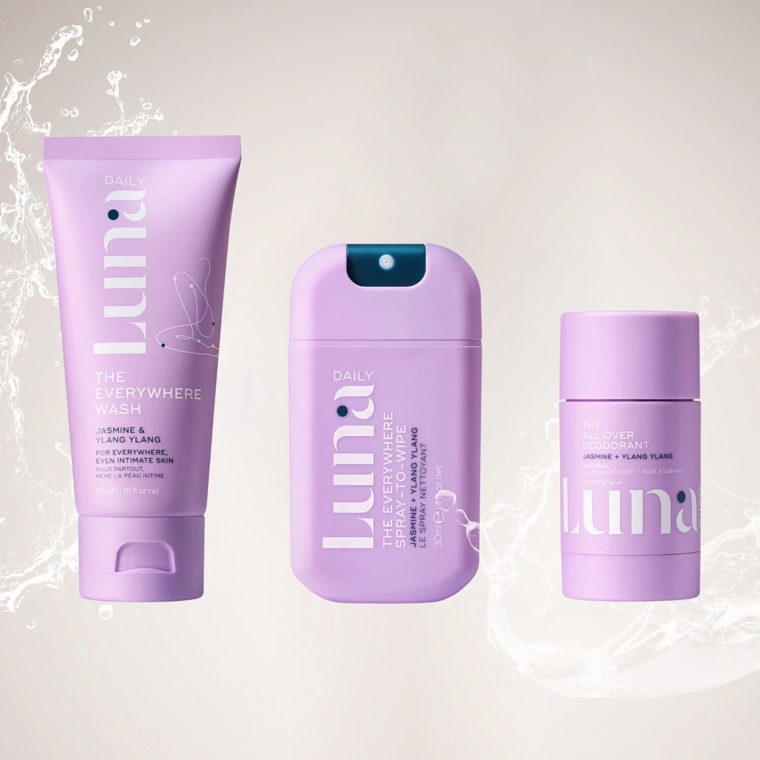 The Everywhere Body Minis Kit Jasmine and Ylang Ylang