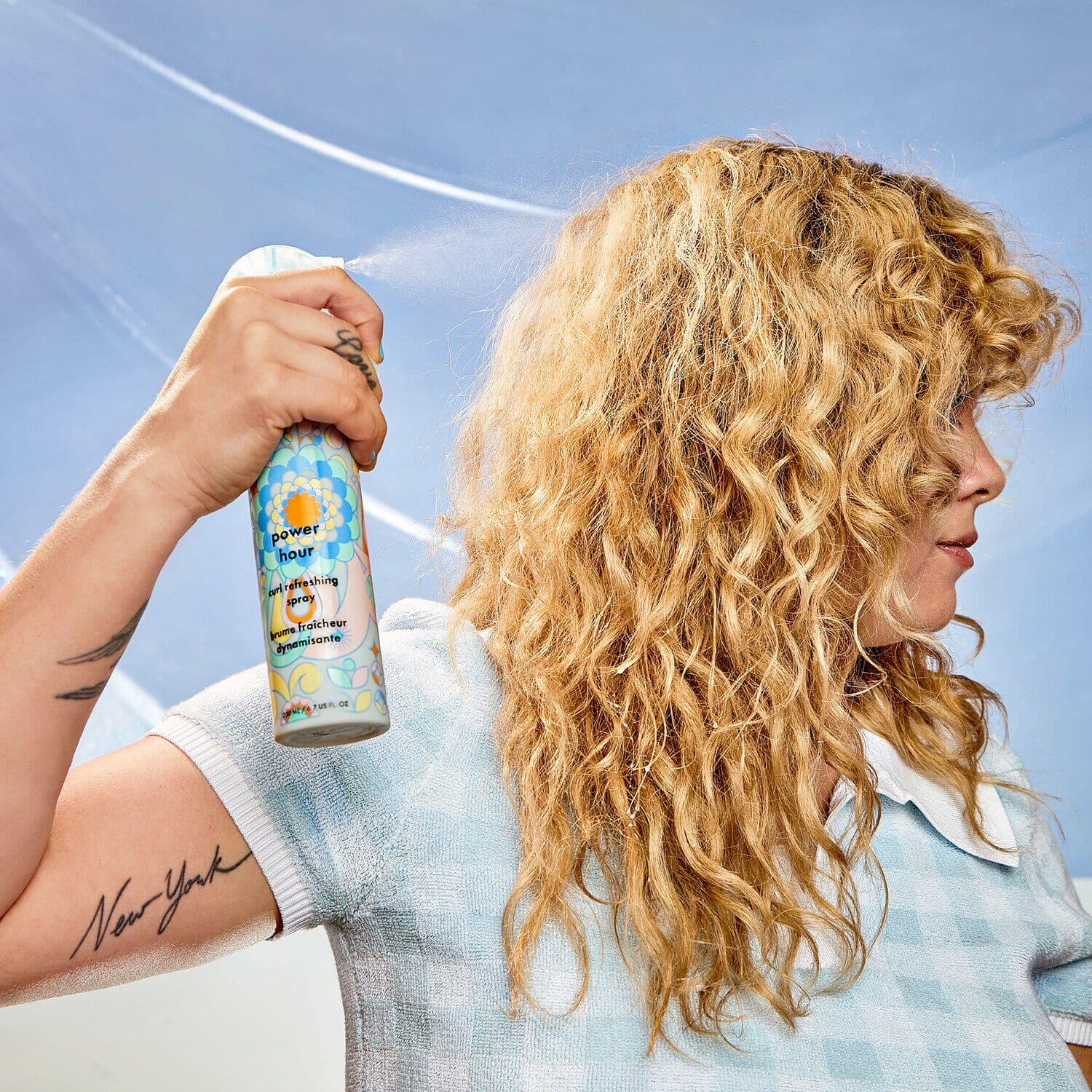 Power Hour Curl Refreshing spray