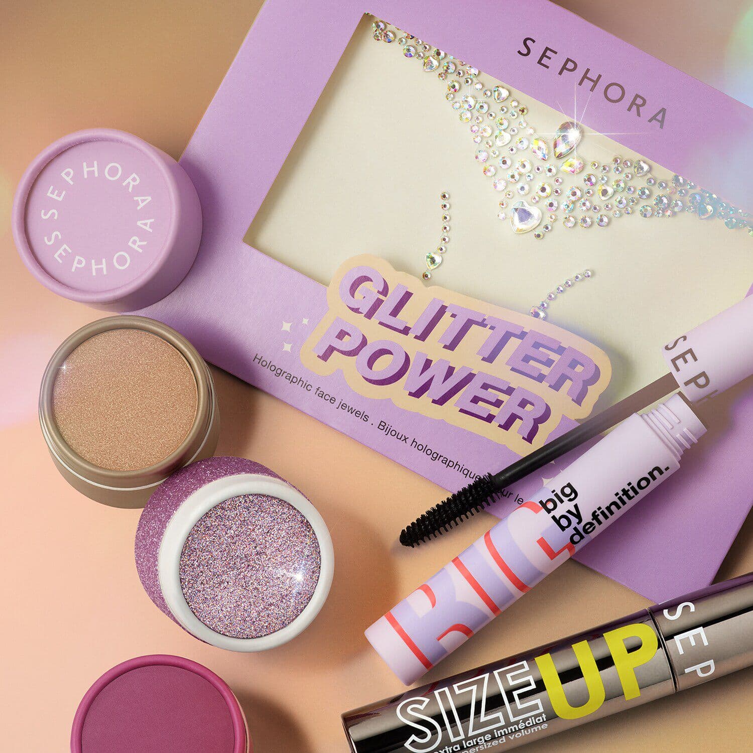Glitter Power - 3 Multi-Use Shadows Wand