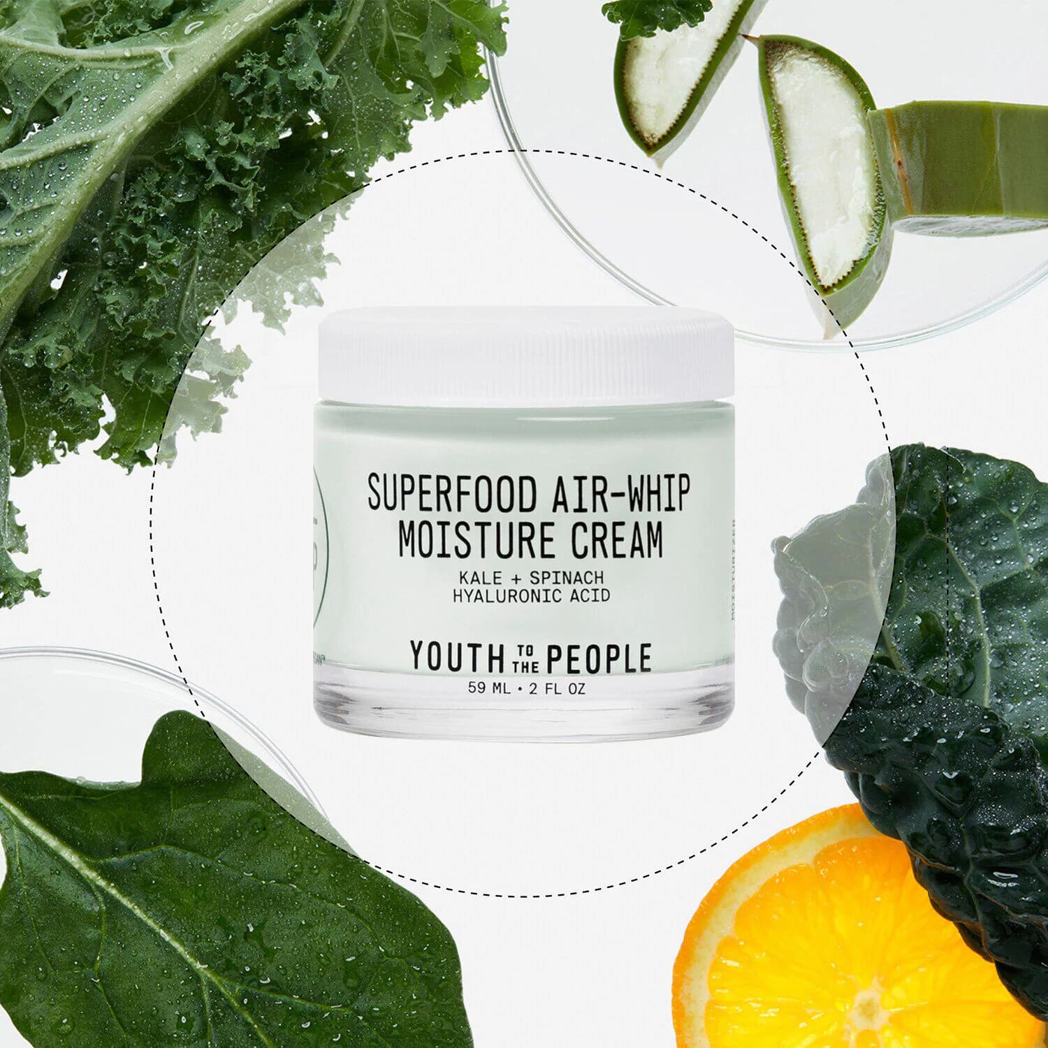 Superfood Air-Whip Lightweight Face Moisturizer with Hyaluronic Acid