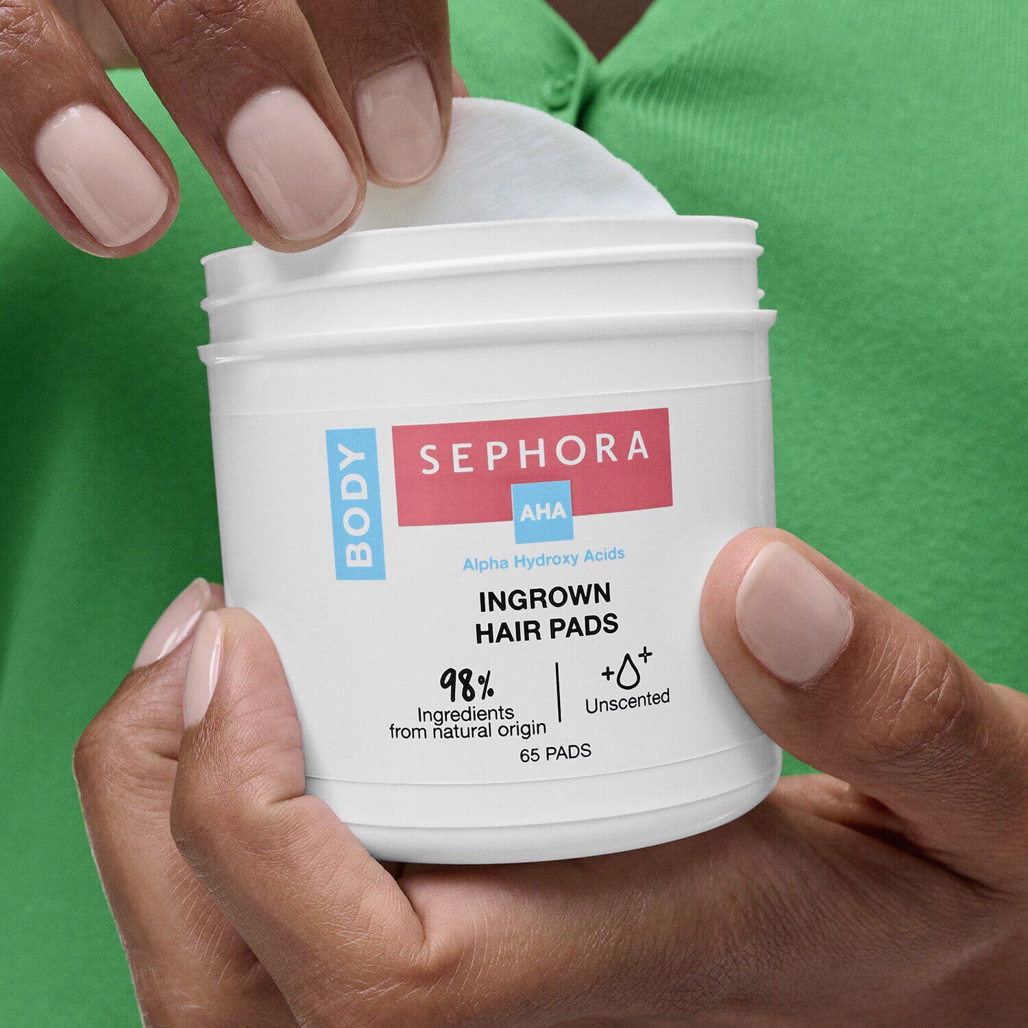 Ingrown Hair Pads - Exfoliates