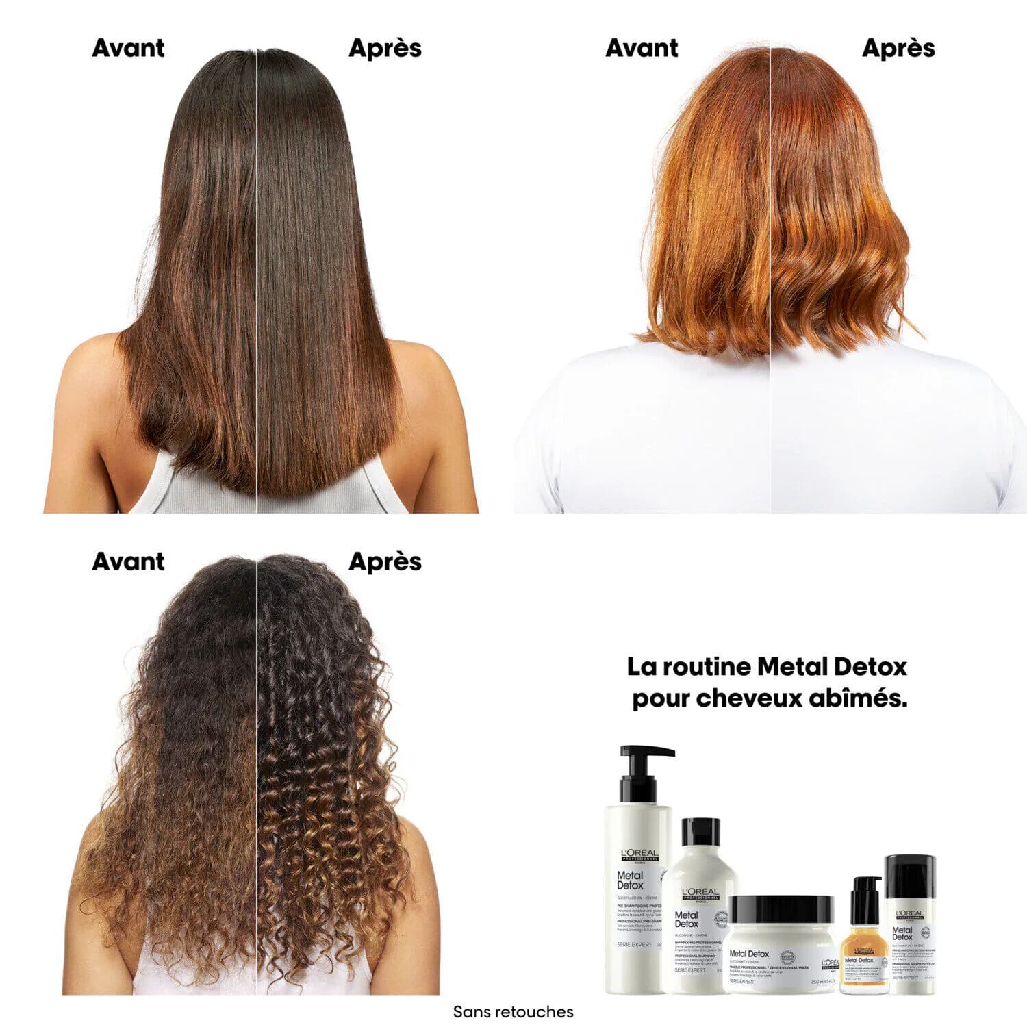 Metal Detox Hair Mask, For Colored And Damaged Hair