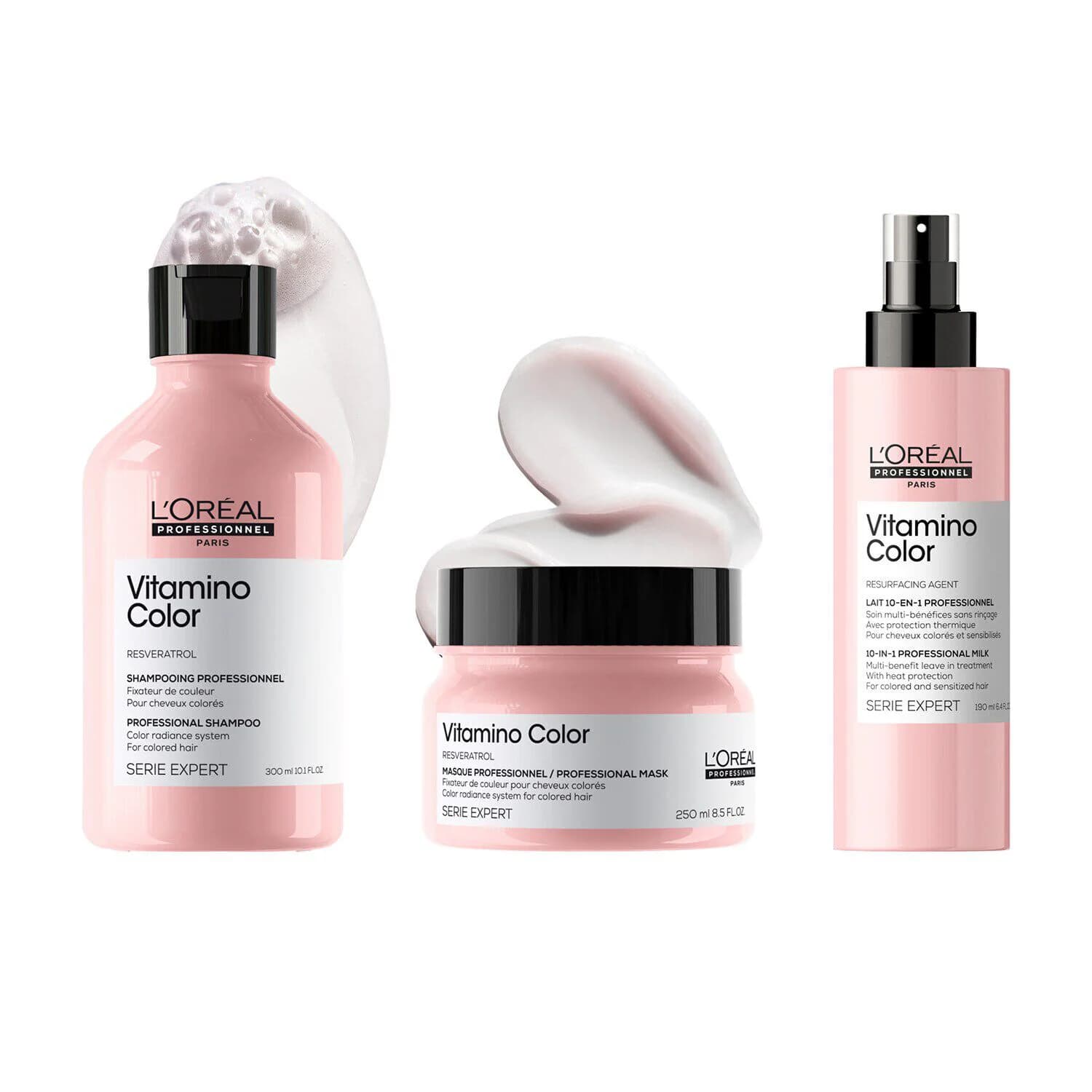 Vitamino Color Multi-Benefit Leave In Treatment, For Color-Treated Hair