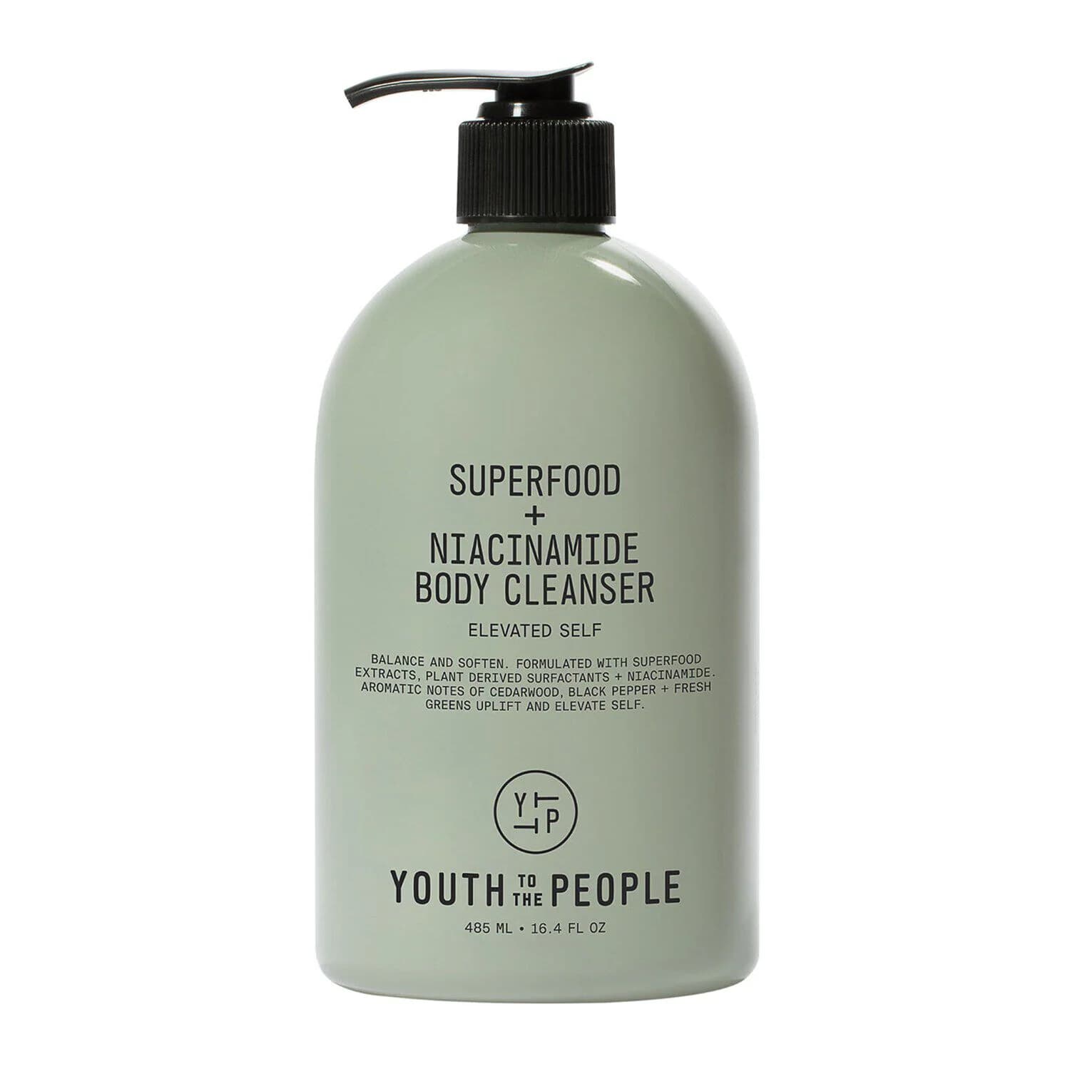 Superfood + Niacinamide Body Cleanser With Antioxidants & Hyaluronic Acid