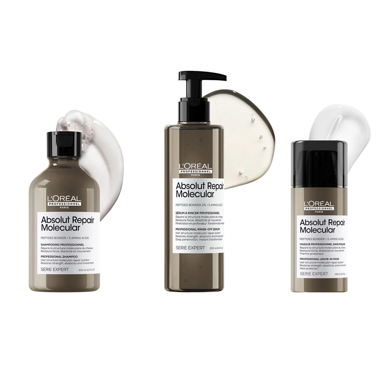 Absolut Repair Molecular Rinse-Off Serum, For All Damaged Hair Types
