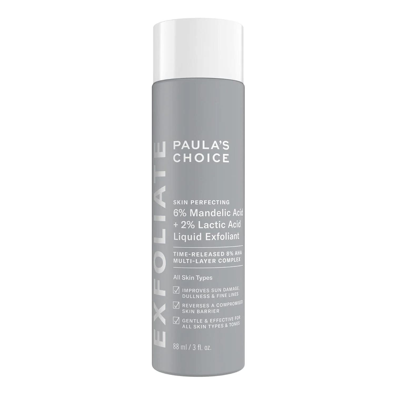 Skin Perfecting 6% Mandelic Acid + 2% Lactic Acid Liquid Exfoliant