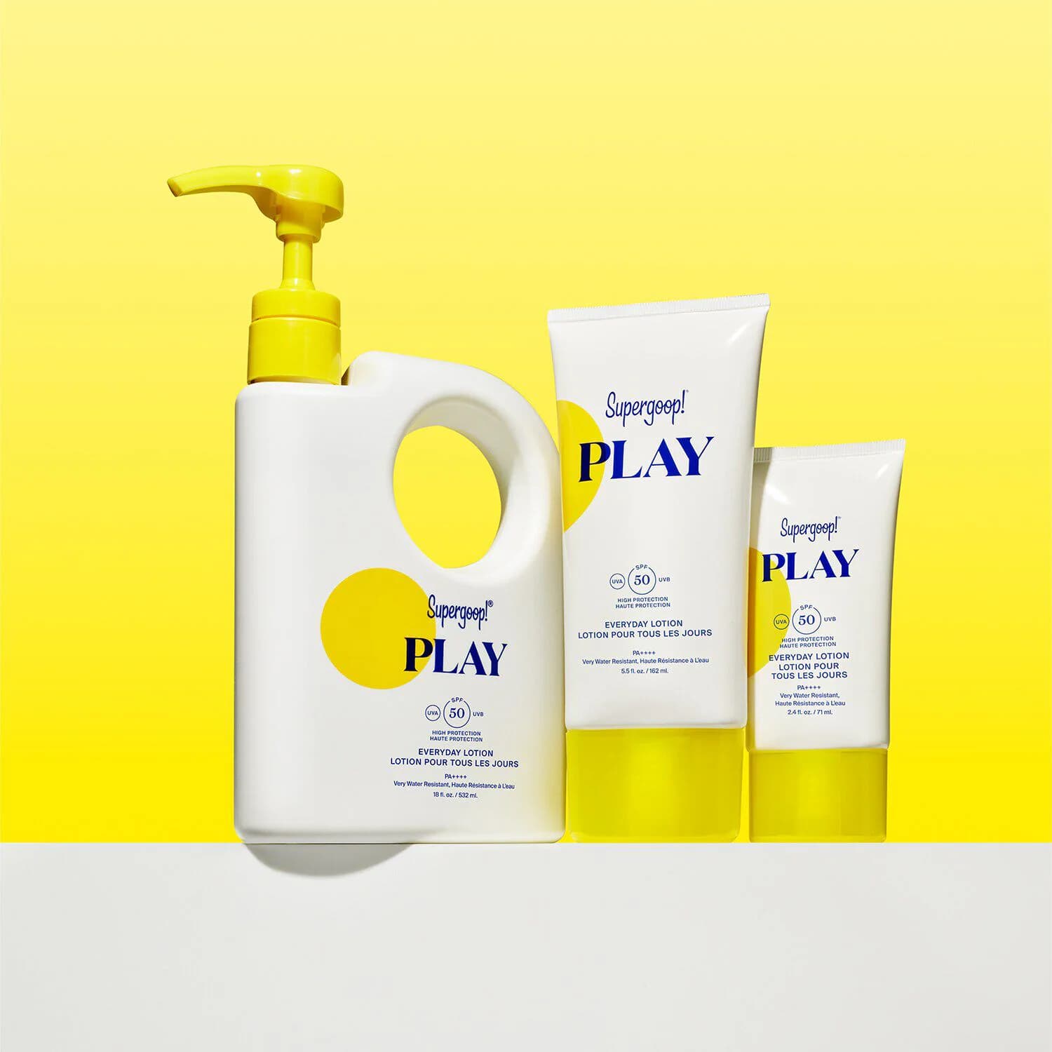 PLAY Everyday Lotion SPF 50 Face & Body Sunscreen