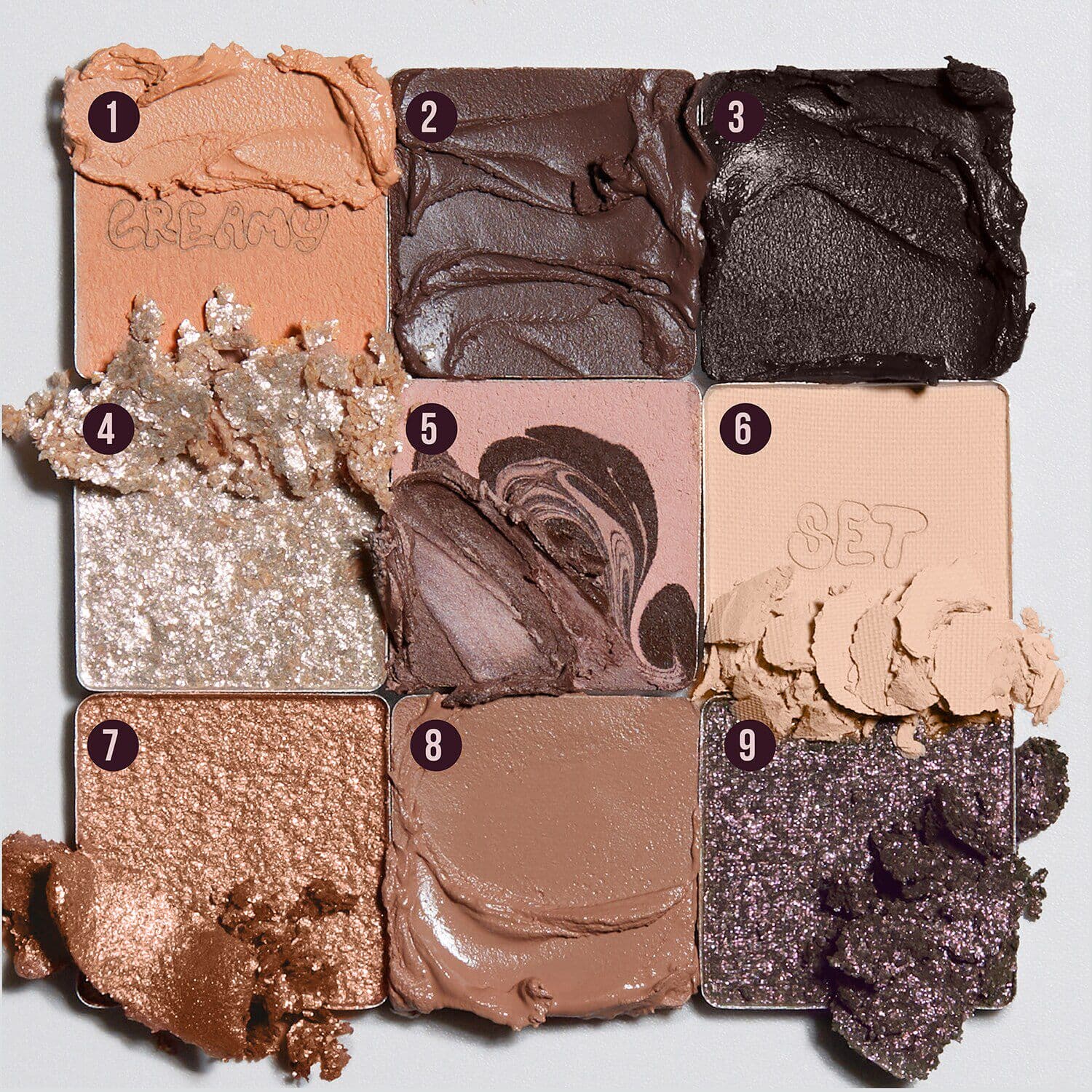Creamy Obsessions Eyeshadow Palette - Brown