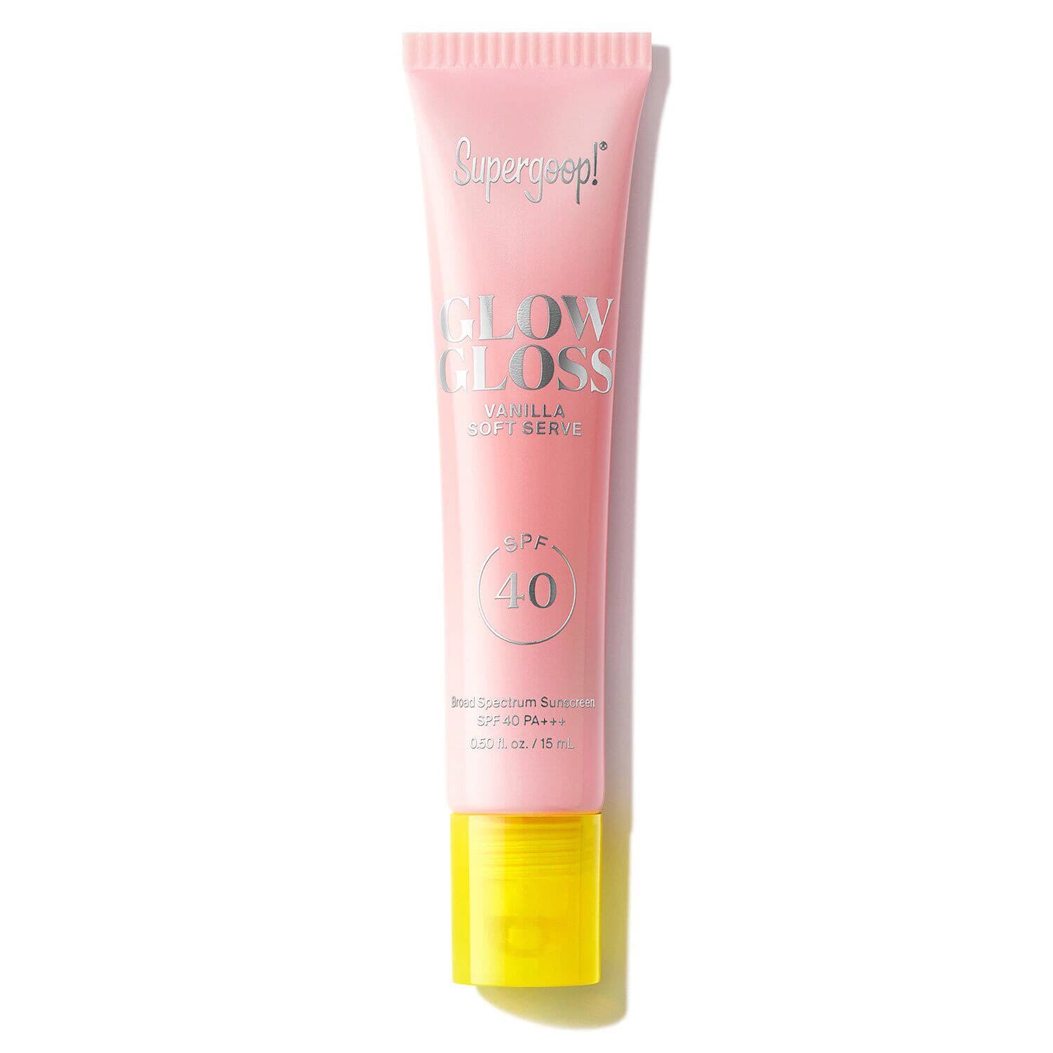 Glow Gloss SPF 40 Lip Balm with Peptides and Shea Butter