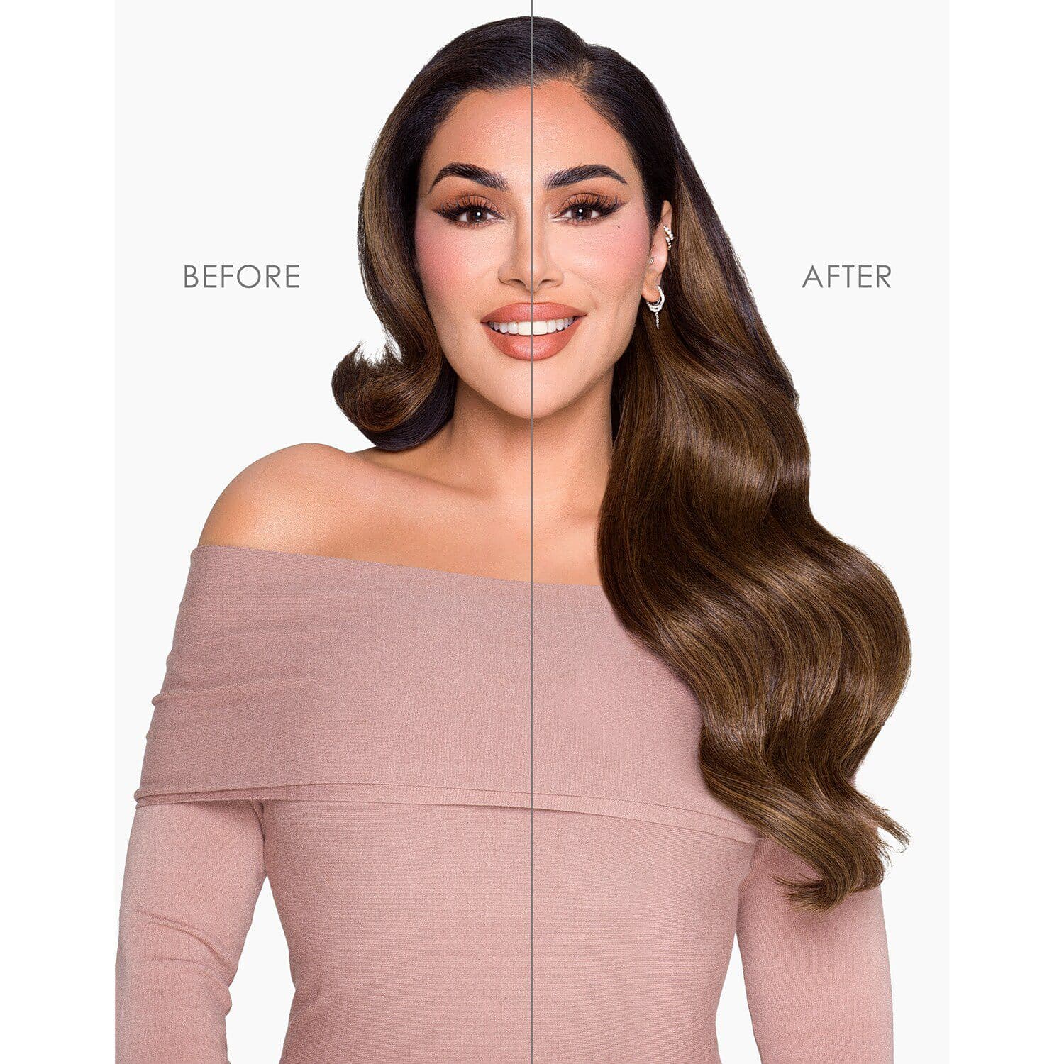 Beauty Works x Huda BARELY THERE® Clip ins 18"
