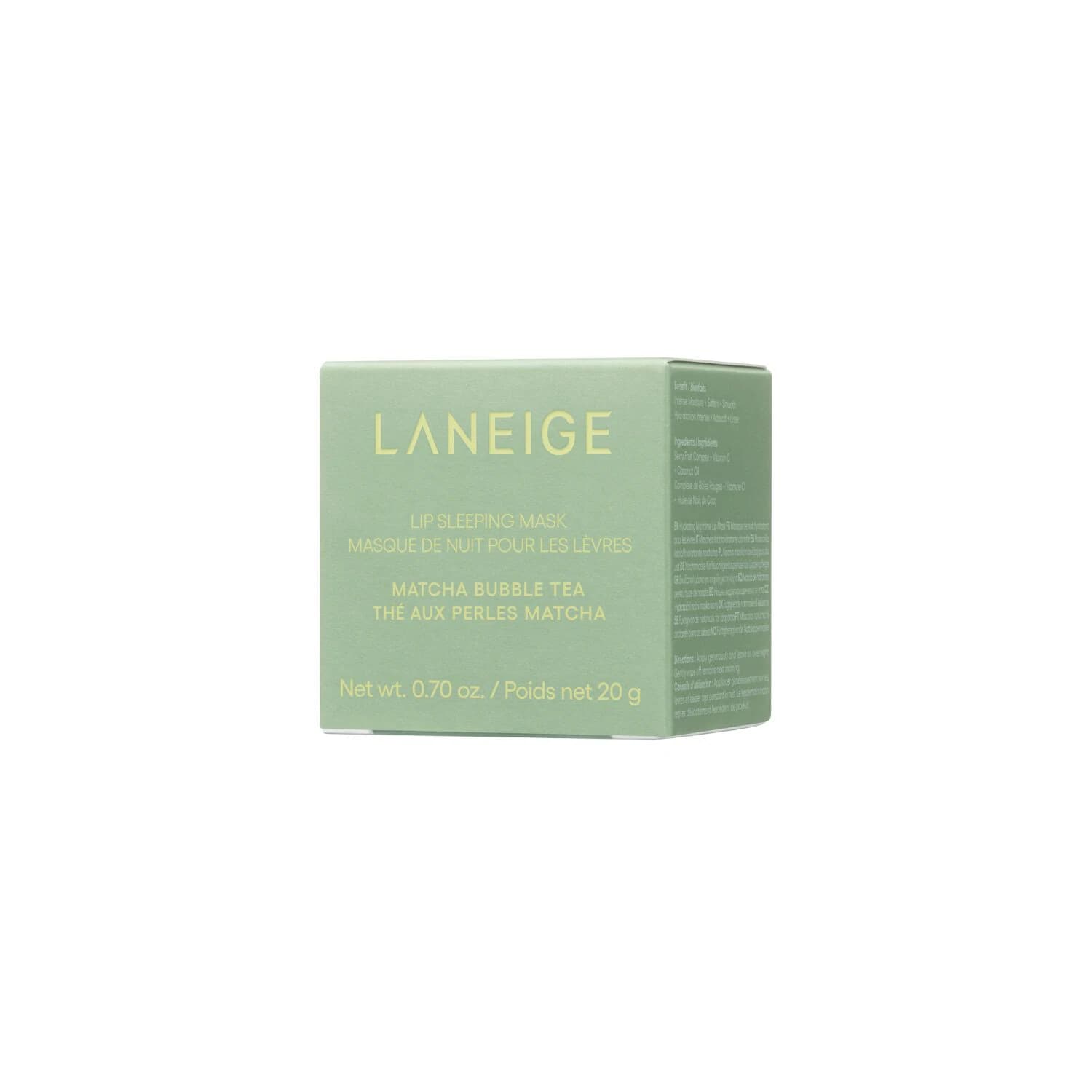 Lip Sleeping Mask Matcha Bubble Tea