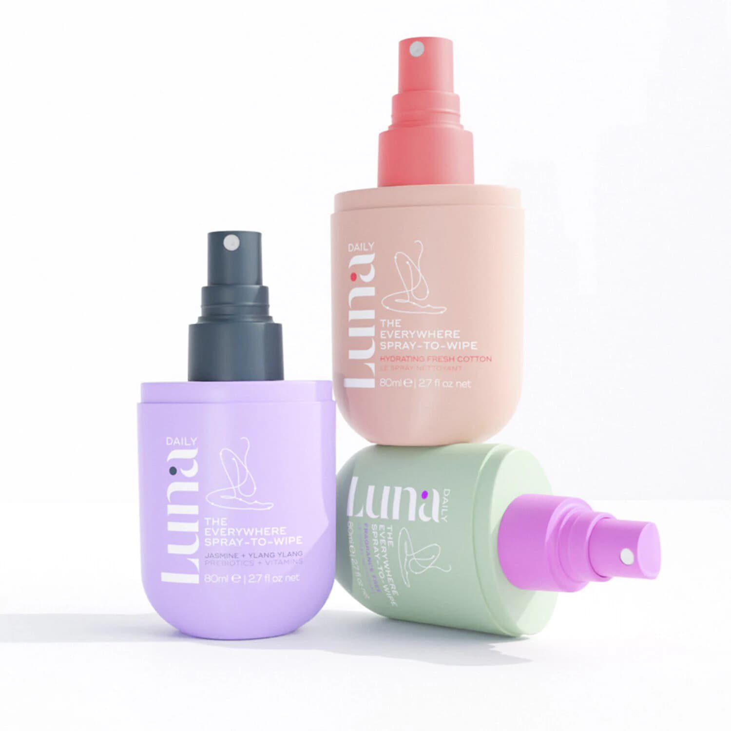 The Hydrating Everywhere Spray-To-Wipe - With Prebiotics + Vitamins C & E