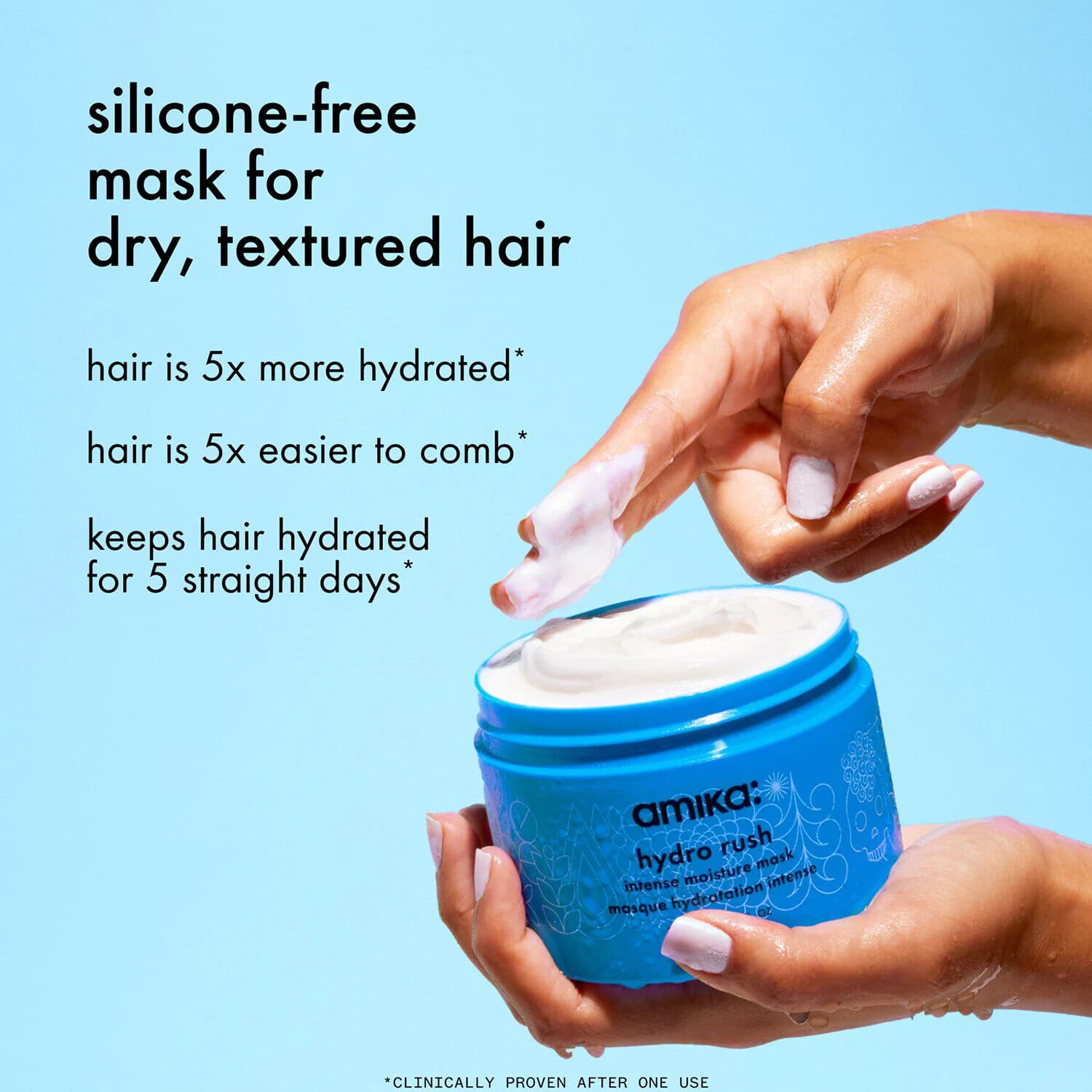 Hydro Rush - Intense Moisture Hair Mask With Hyaluronic Acid