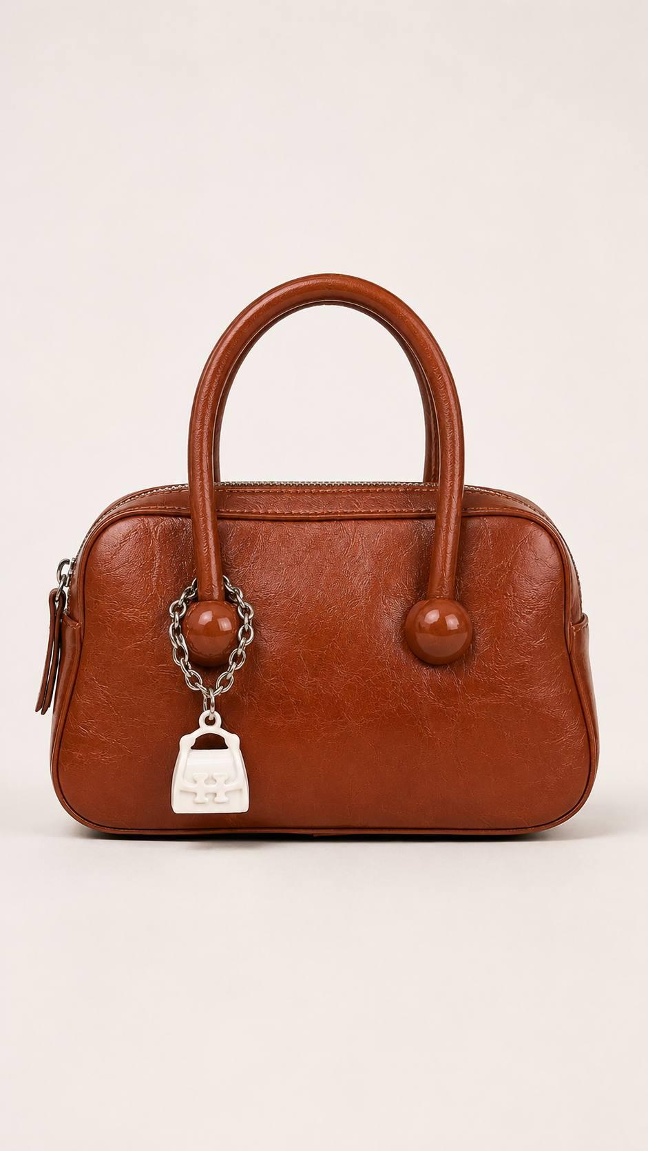 Pure Leather Cute Hand Bag