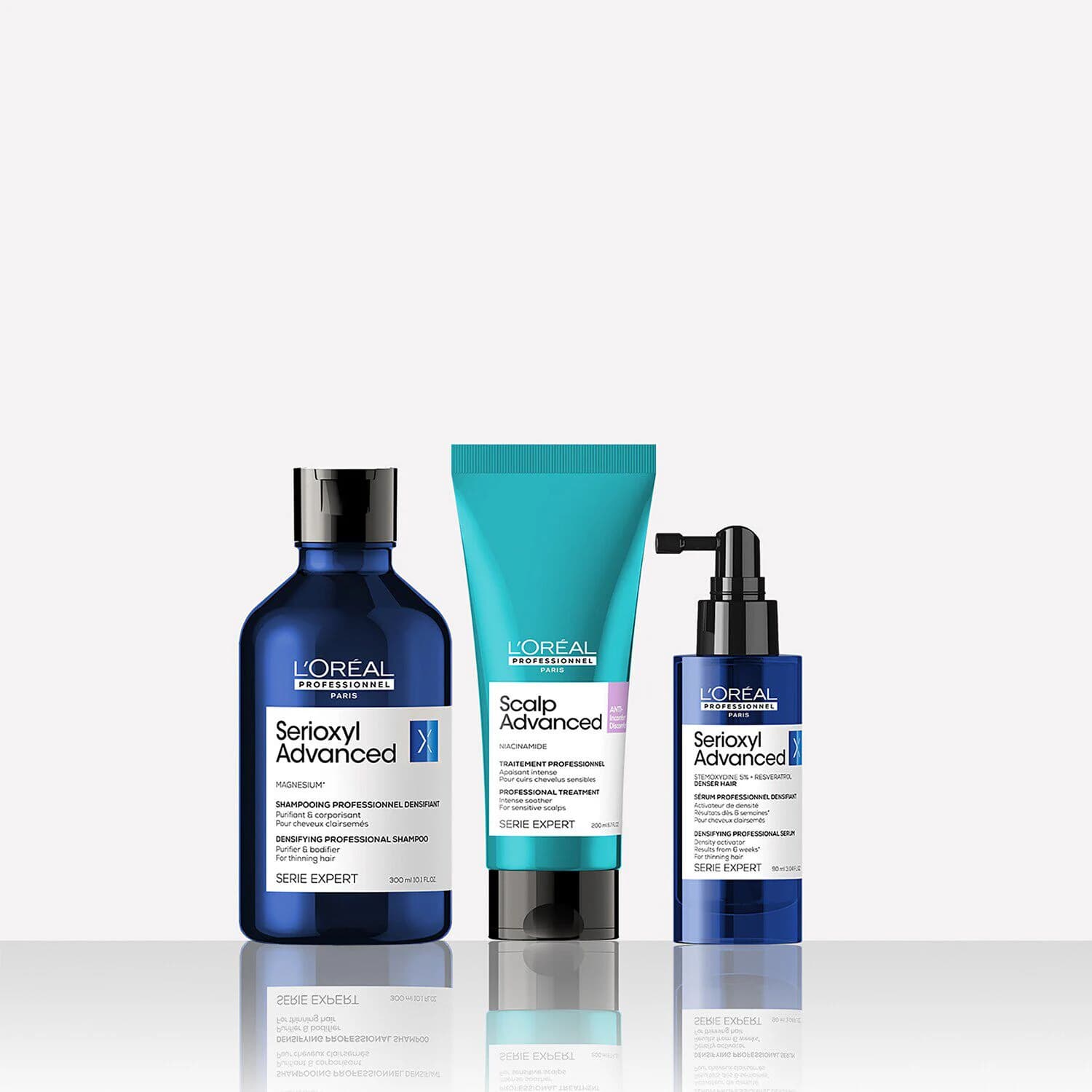 Serioxyl Advanced Purifier & Bodifier Shampoo, For Thinning Hair