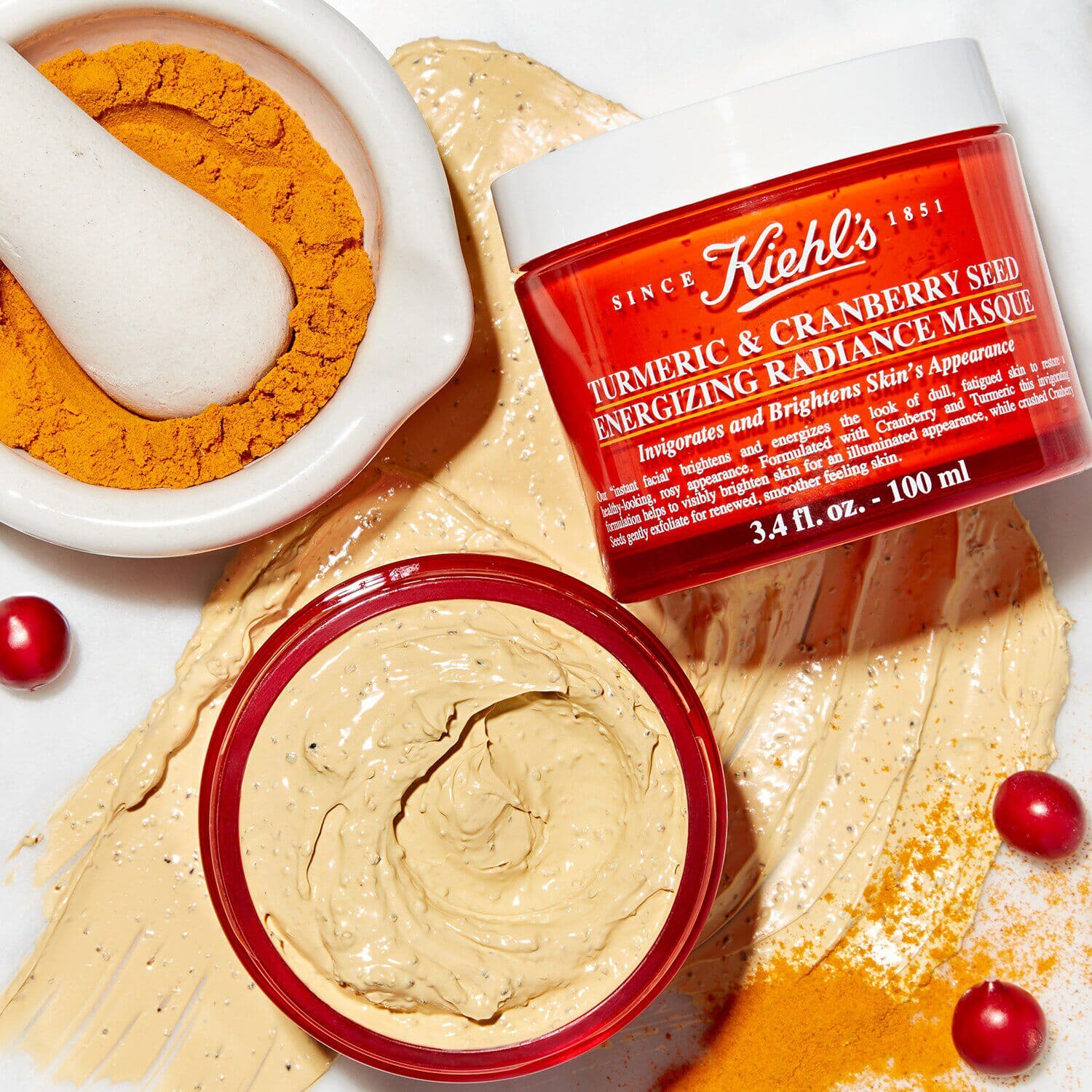 Turmeric & Cranberry Seed Energizing Radiance Face Mask