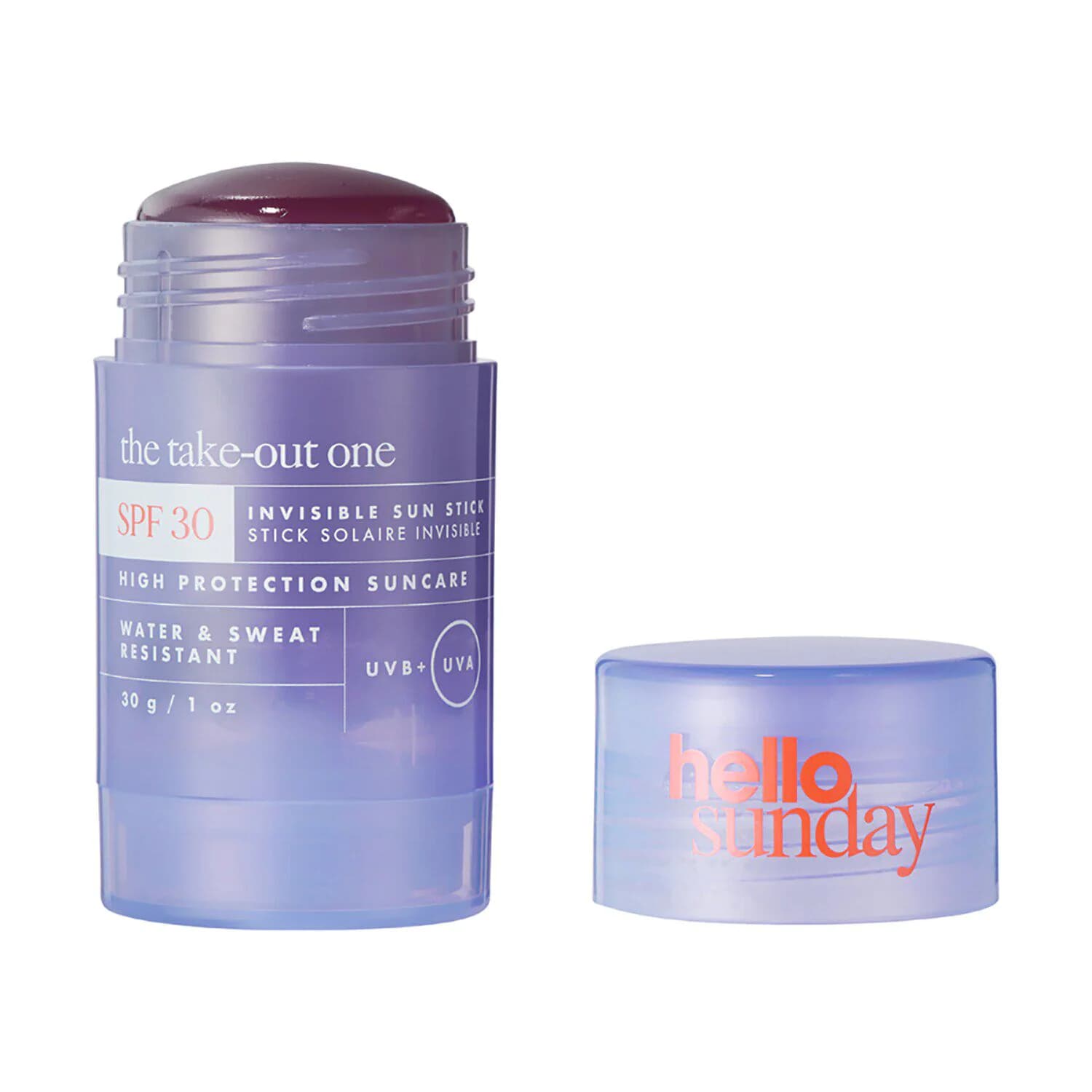 The Take-Out One SPF 30 – Invisible Sun Stick SPF 30 with Hyaluronic Acid