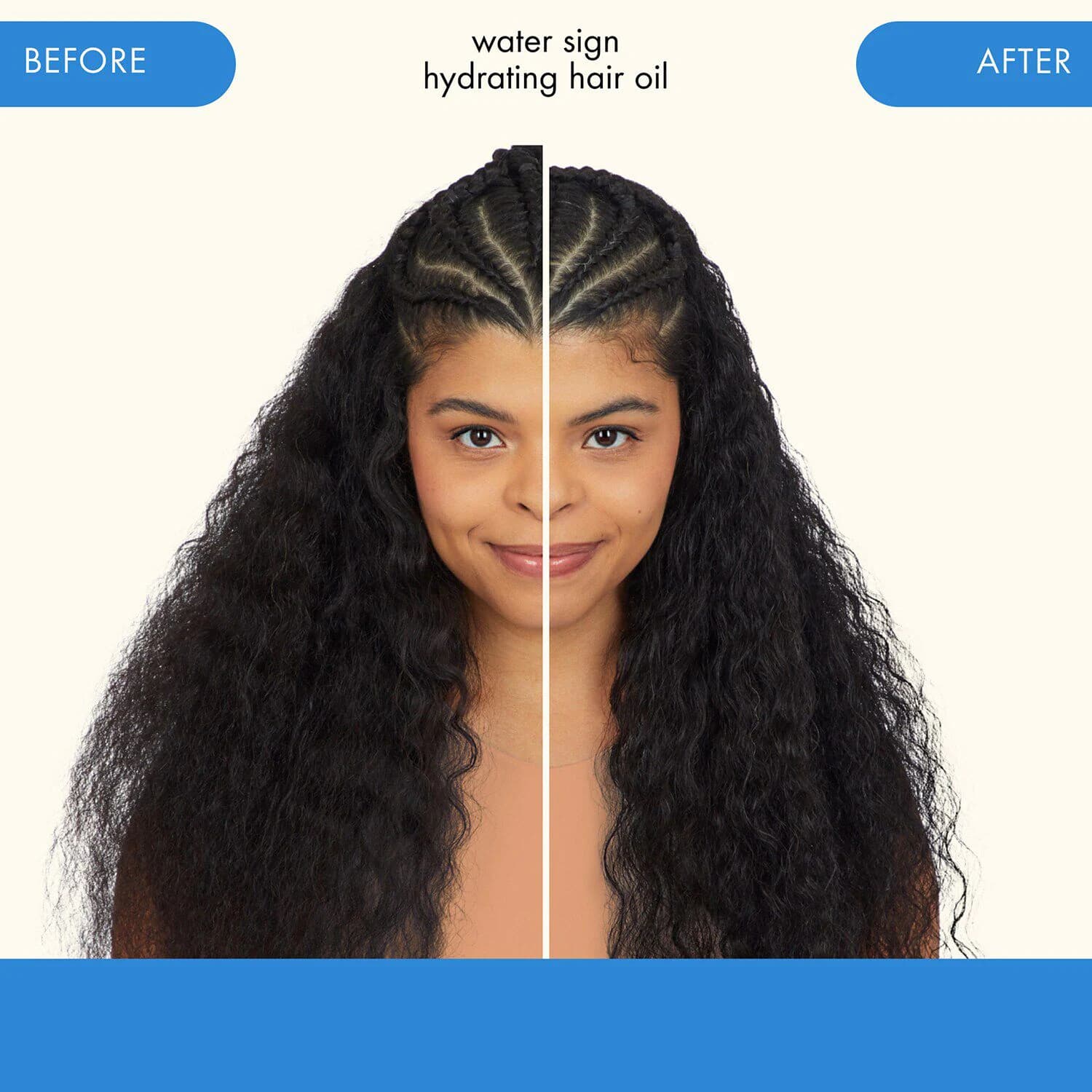 Water Sign Hydrating Hair Oil with Hyaluronic Acid