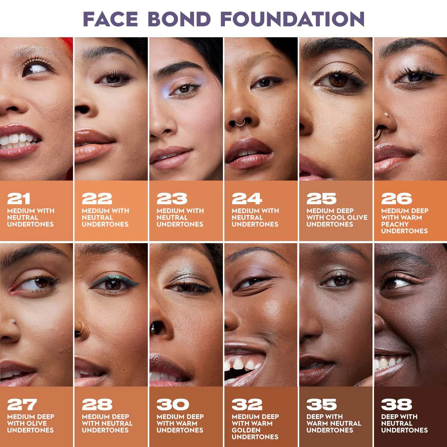 Face Bond Self-Setting Waterproof Foundation