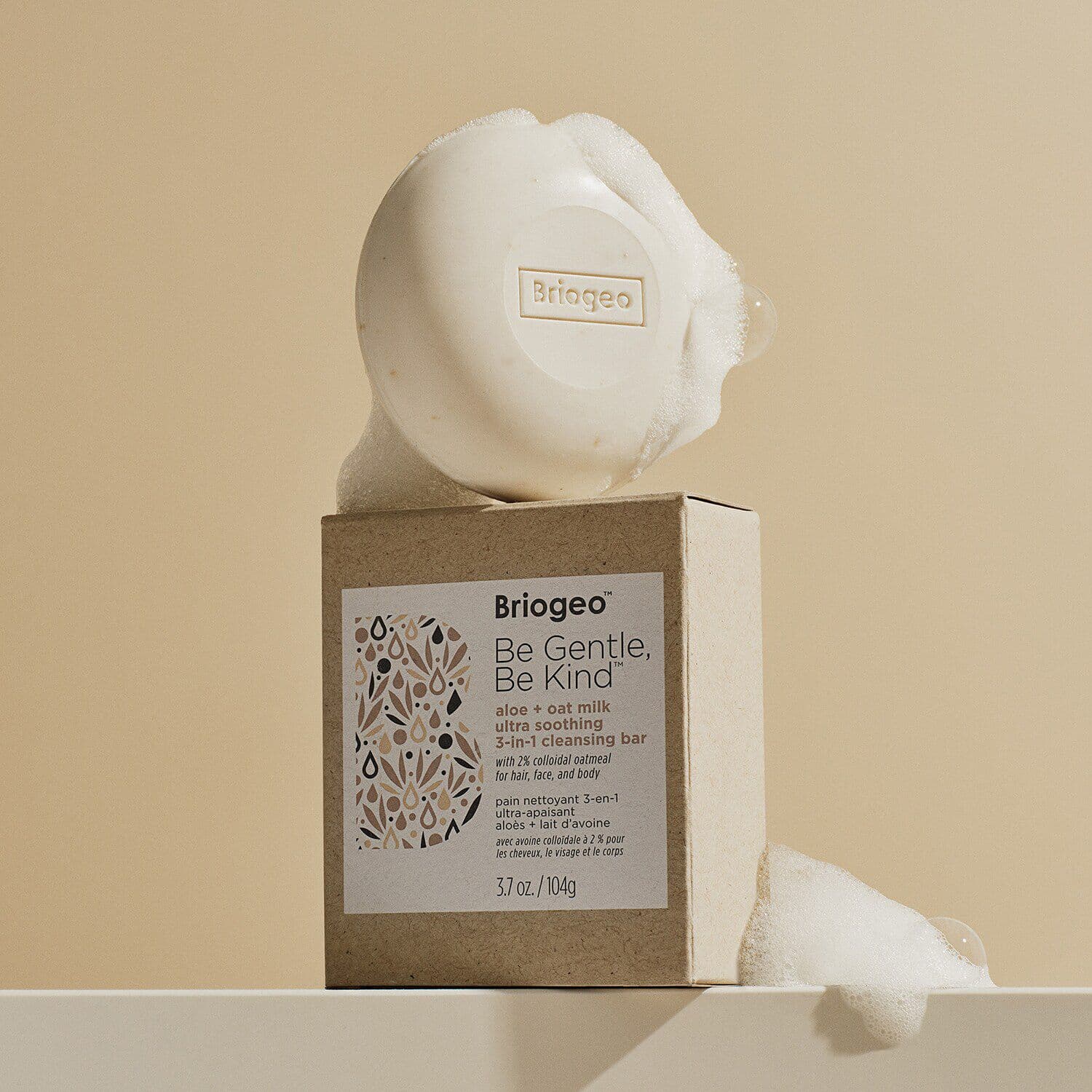 Be Gentle, Be Kind ™ - Aloe + Oat Milk Ultra Soothing 3-in-1 Cleansing Bar