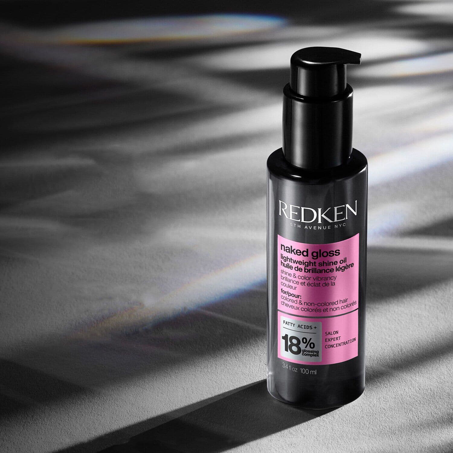 Naked Gloss Lightweight Shine Oil Serum for Color Treated Hair