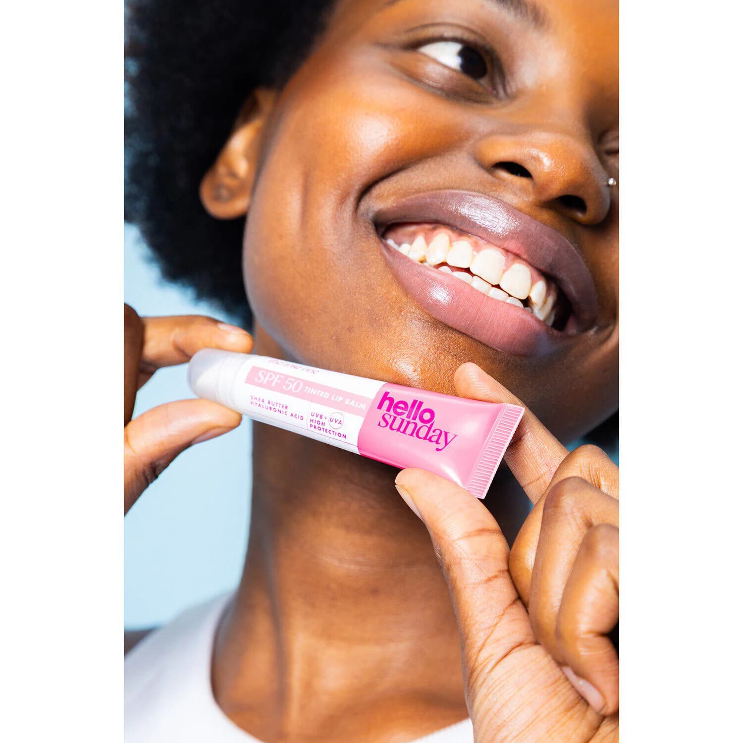The One for Your Lips – The Rose One – Tinted Lip Balm SPF 50 with Shea Butter