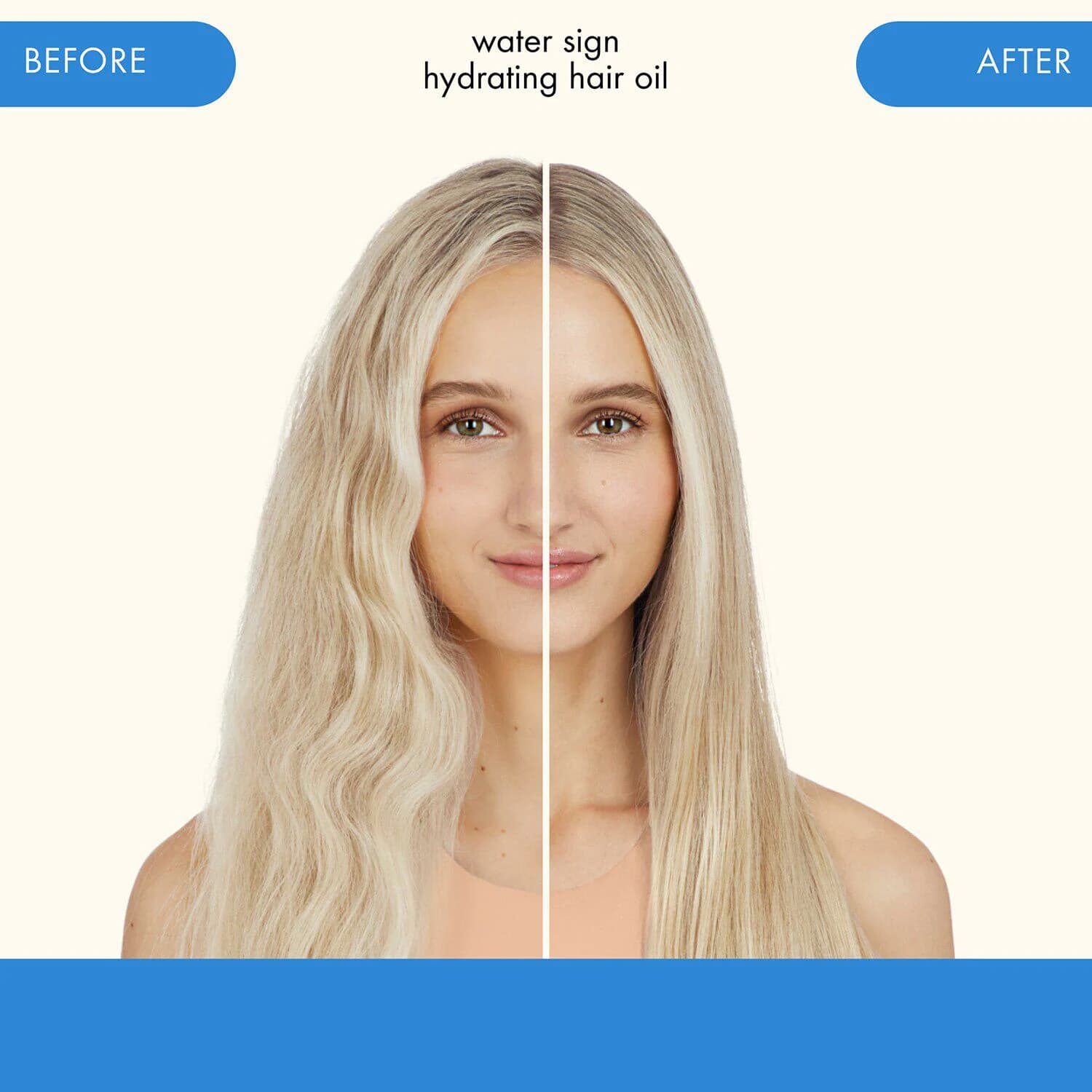 Water Sign Hydrating Hair Oil with Hyaluronic Acid