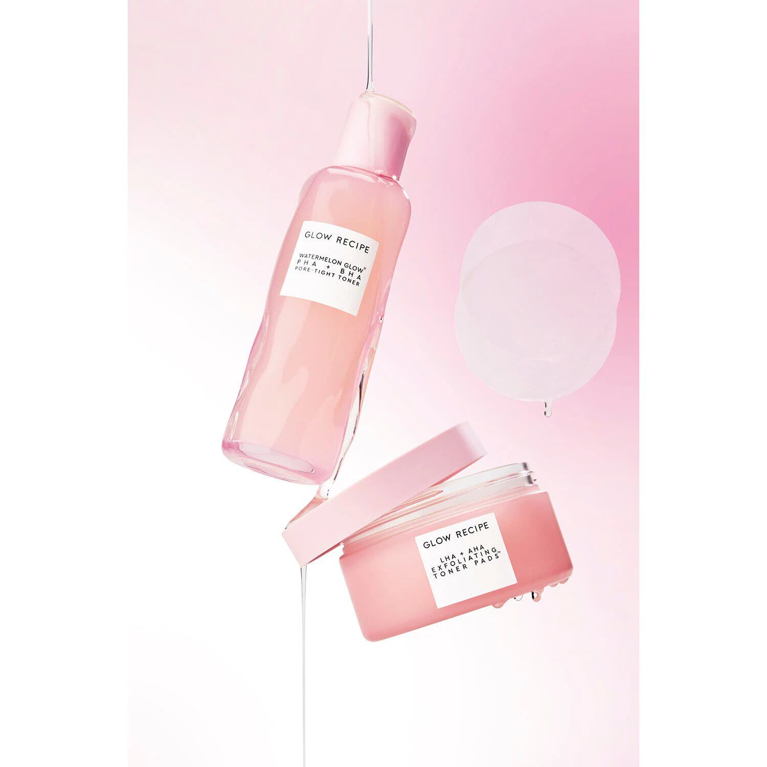 LHA + AHA Exfoliating Korean Toner Pads for Smooth &Hydrated Skin