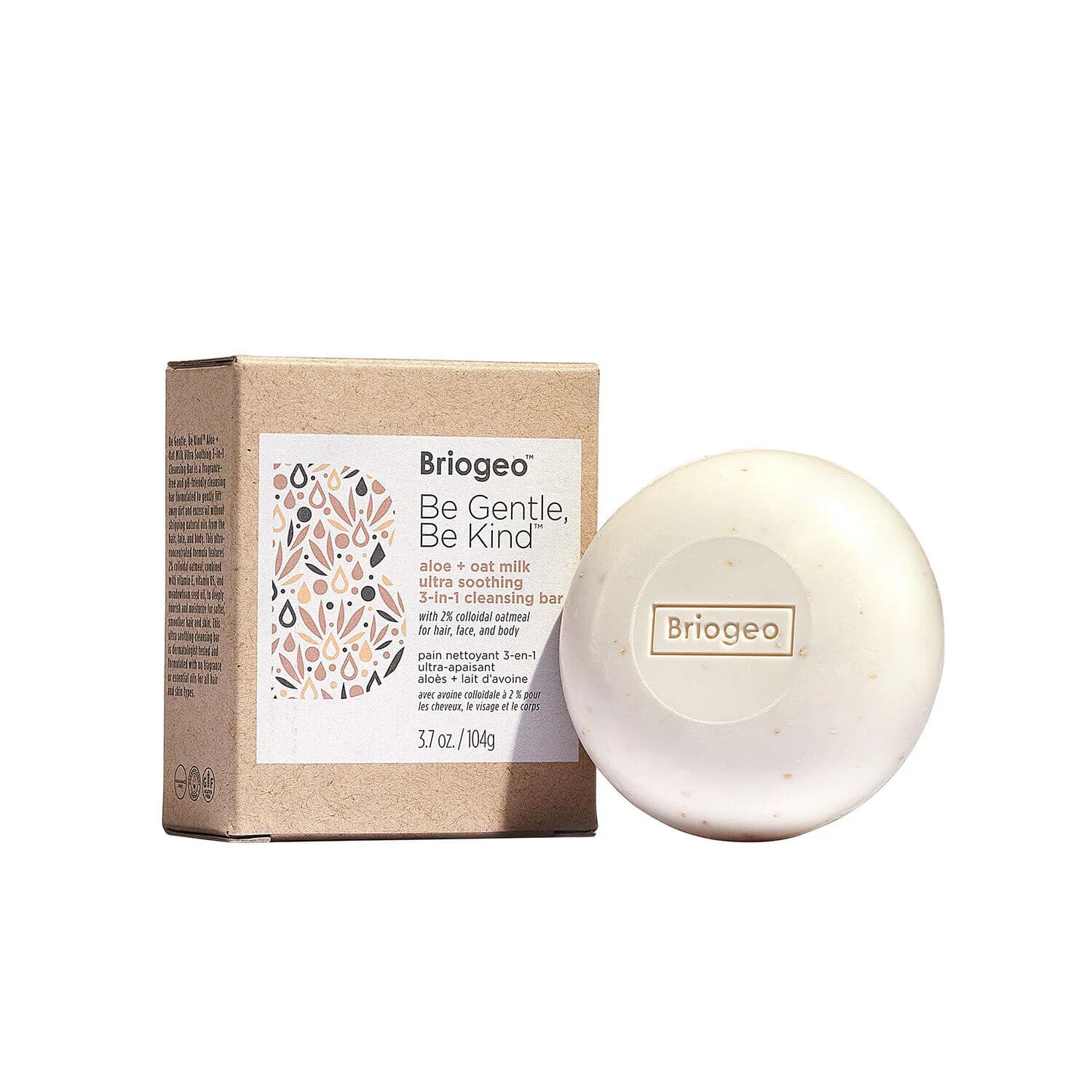 Be Gentle, Be Kind ™ - Aloe + Oat Milk Ultra Soothing 3-in-1 Cleansing Bar