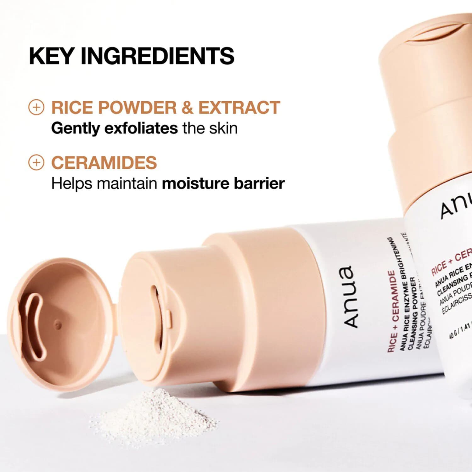 Rice Enzyme Brightening Cleansing Powder