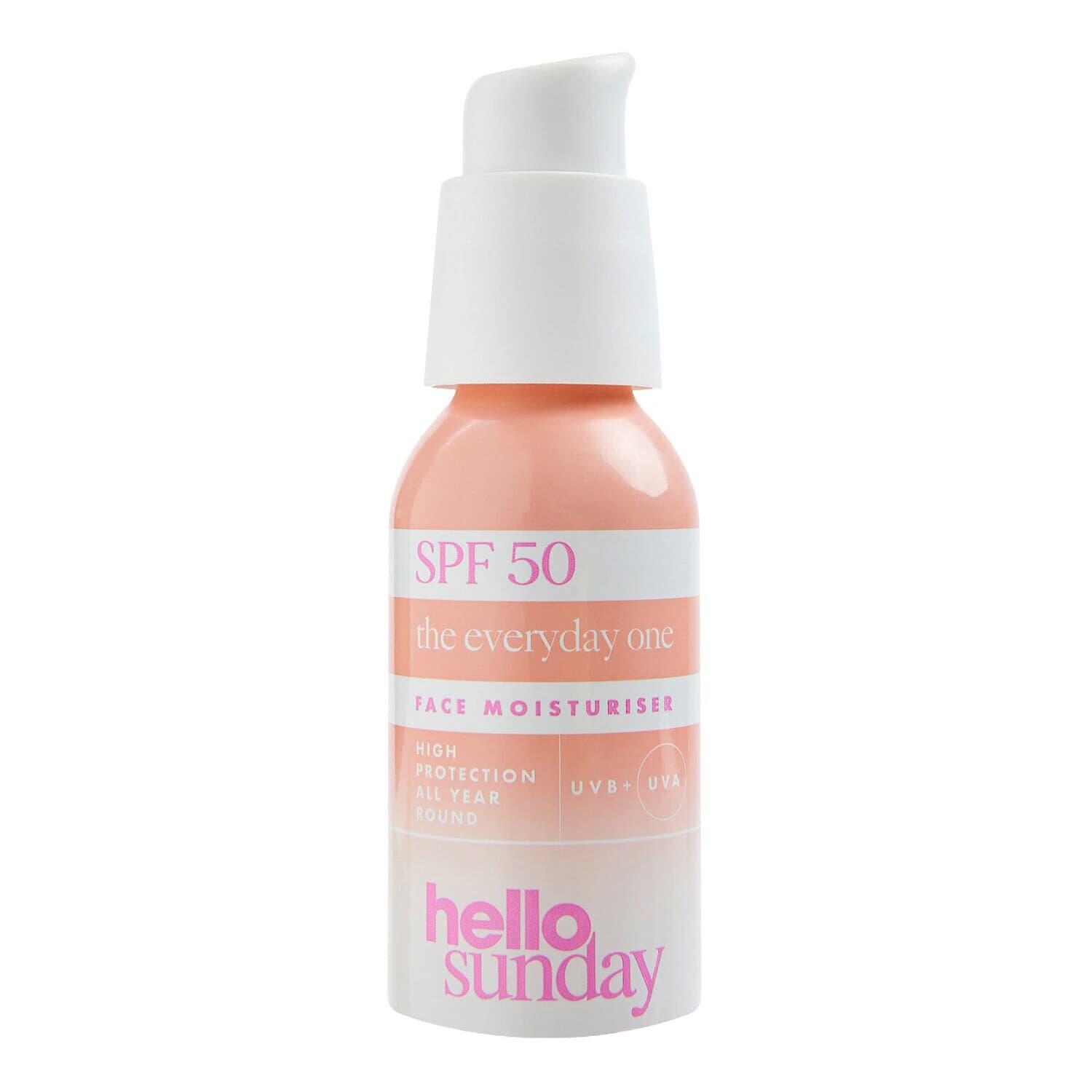 The Everyday One – Face Moisturiser SPF 50 with Hyaluronic Acid