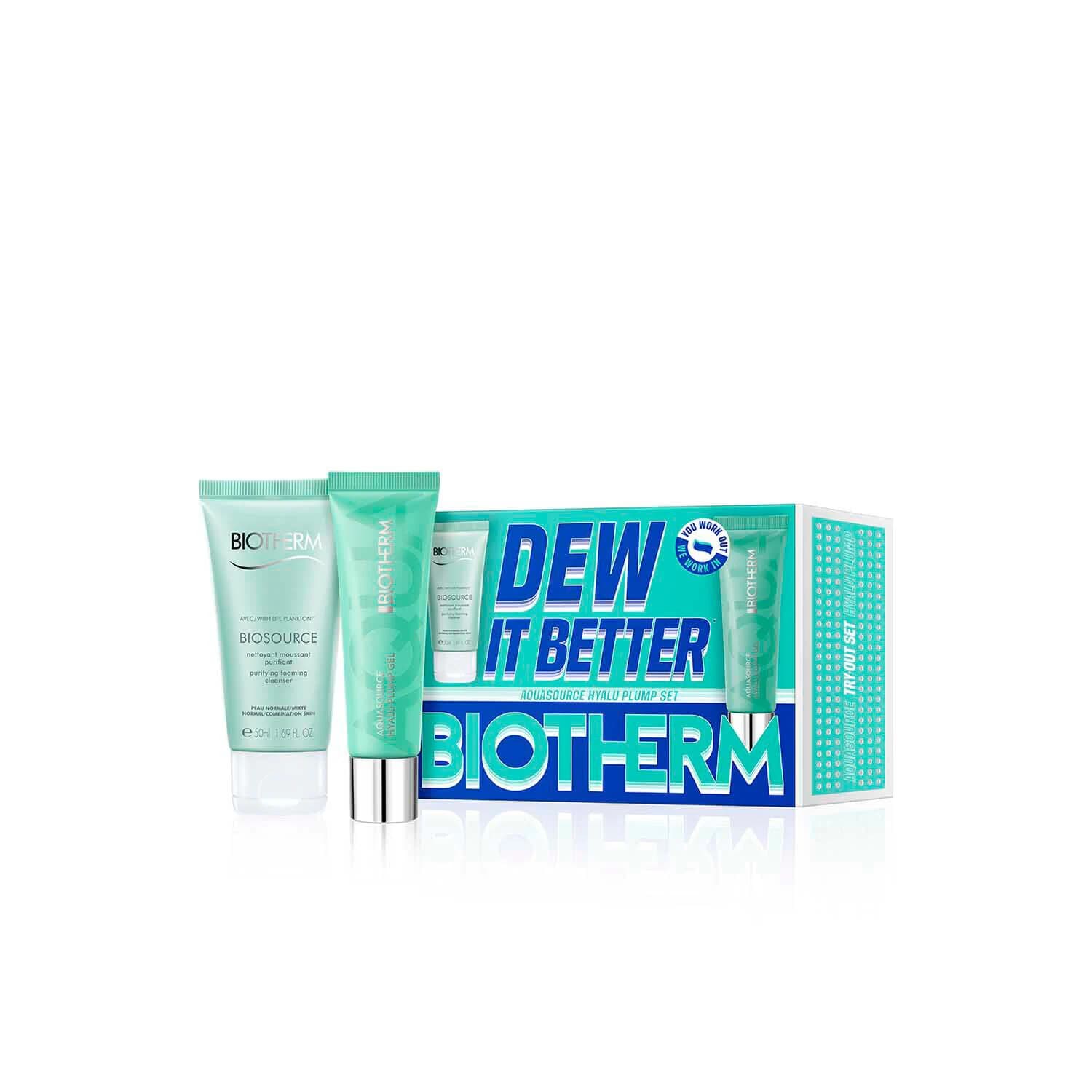 Skin Fitness Try-Out Set: Dew It Better – Aquasource Hyalu Plump Set
