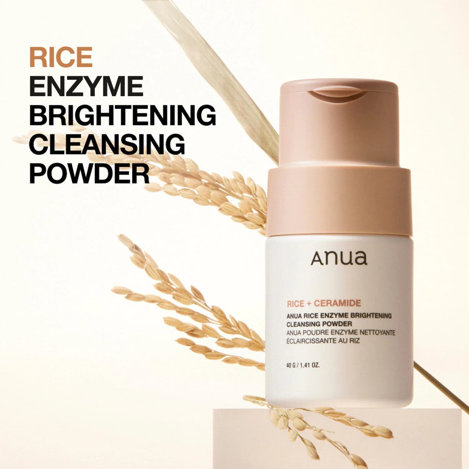 Rice Enzyme Brightening Cleansing Powder