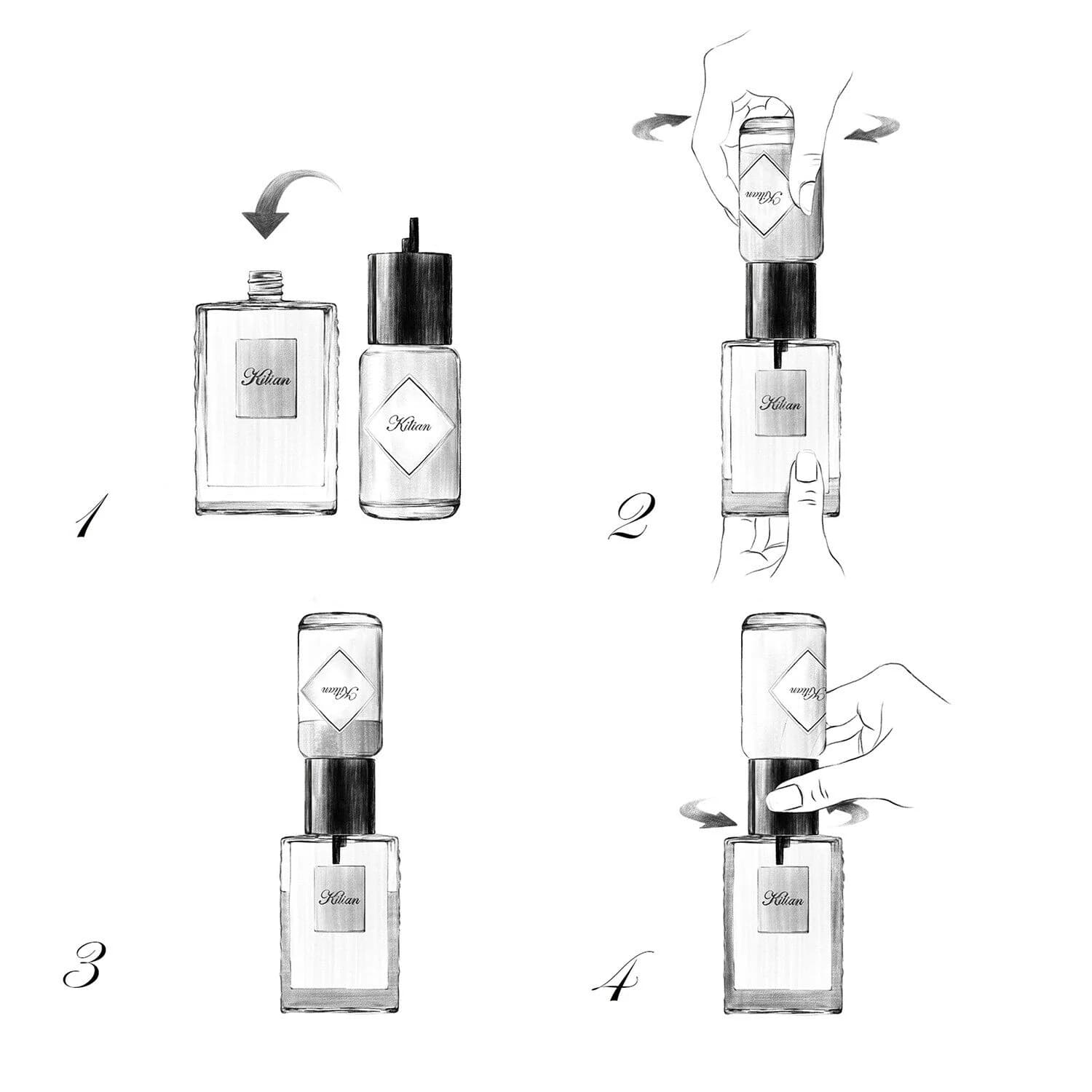 Can't stop loving You refillable perfume