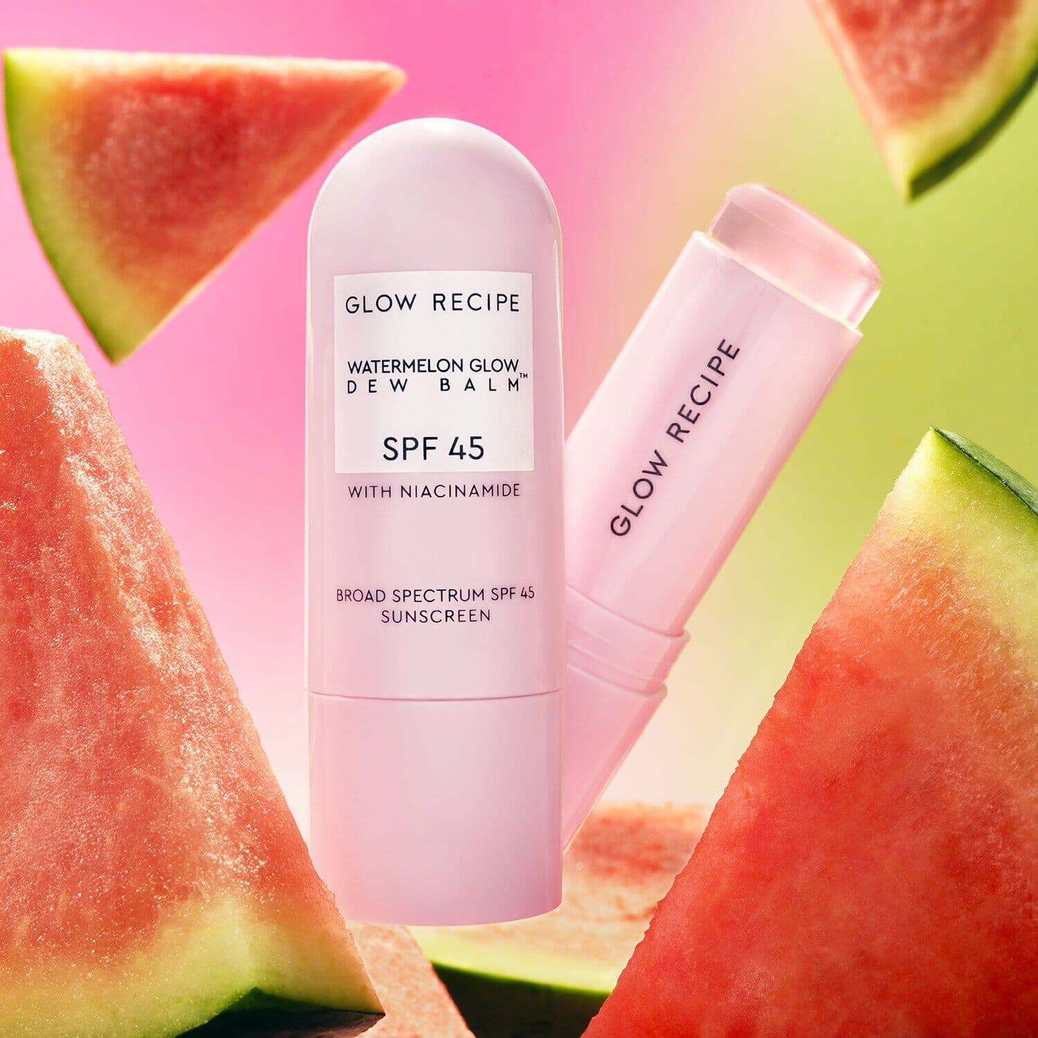 Watermelon Glow Niacinamide Dew Balm Sunscreen Stick- SPF 45