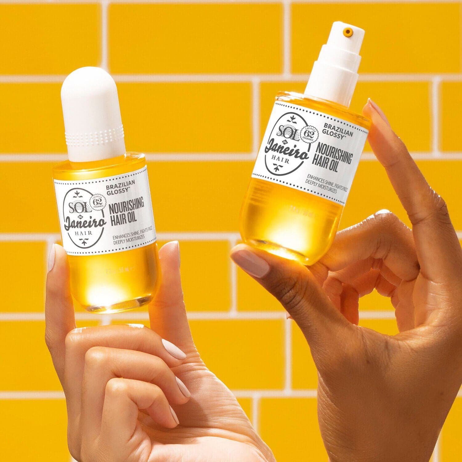 Brazilian Glossy™ Nourishing Anti-Frizz Hair Oil