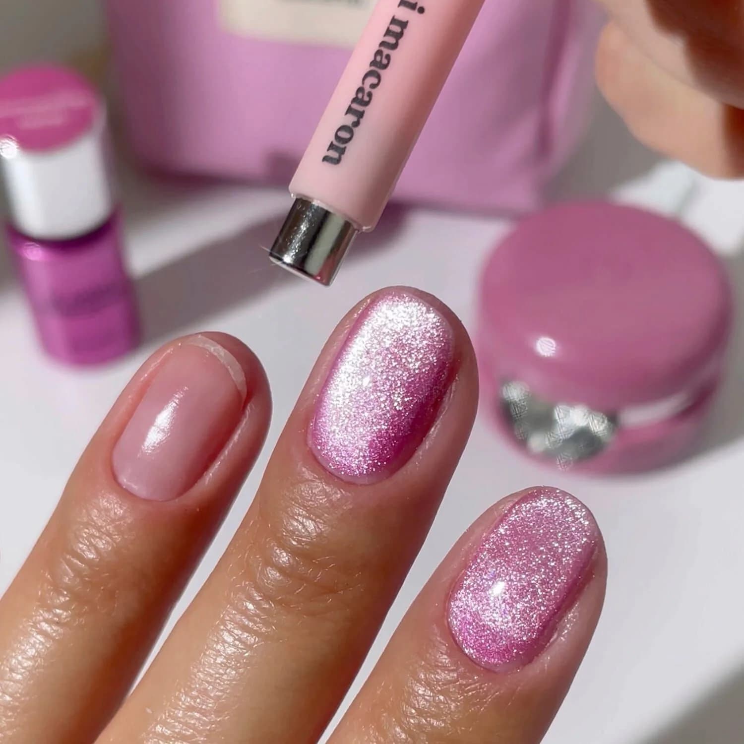 Gel Manicure Mini Velvet Cateye Kit
