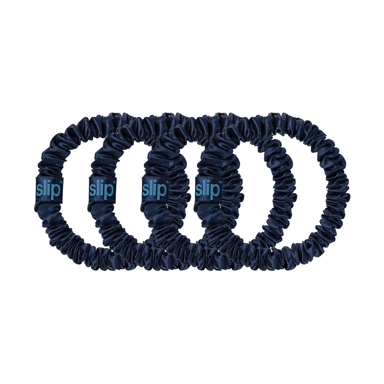 Skinny Scrunchies - Navy Blue