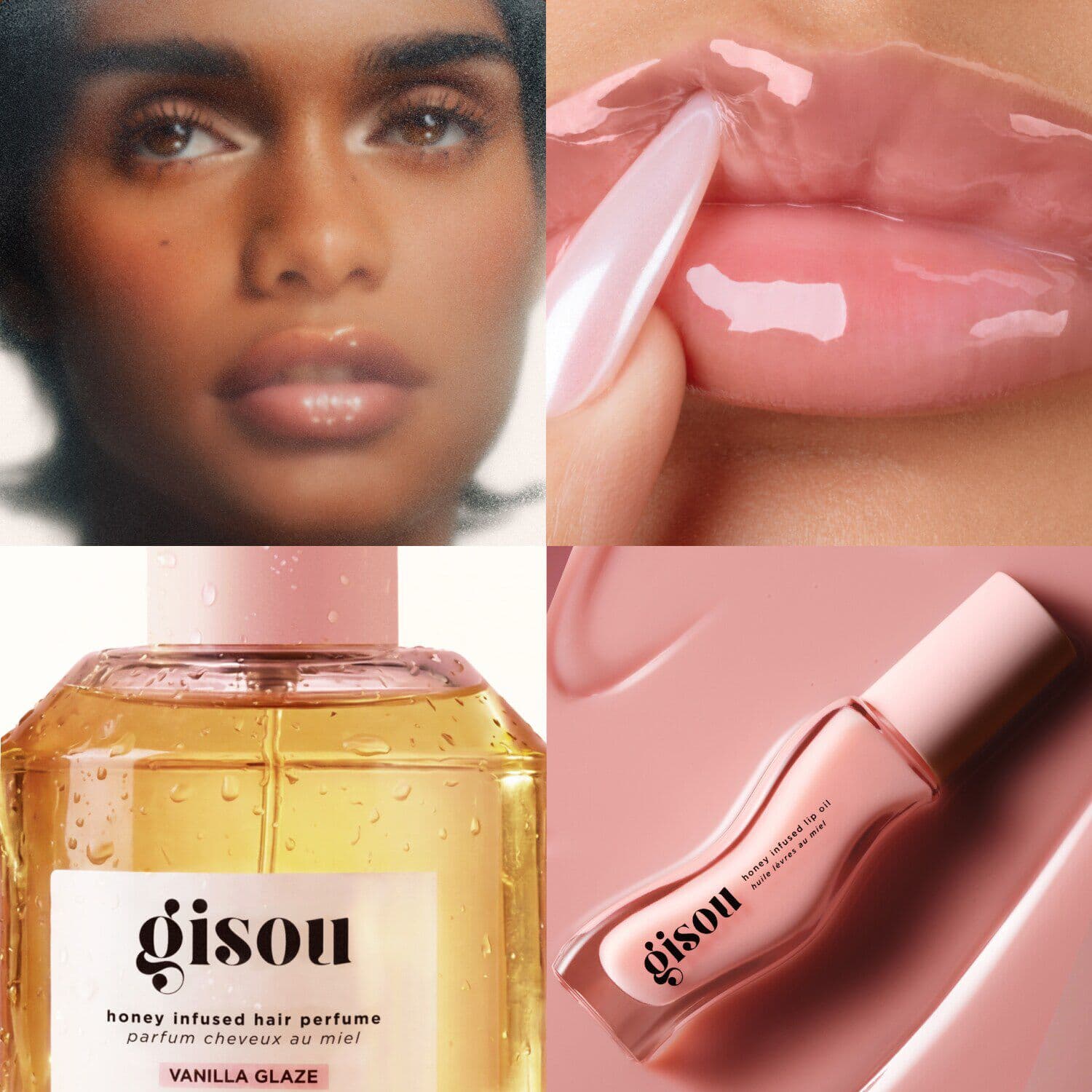 Honey Infused Hair Perfume Vanilla Glaze