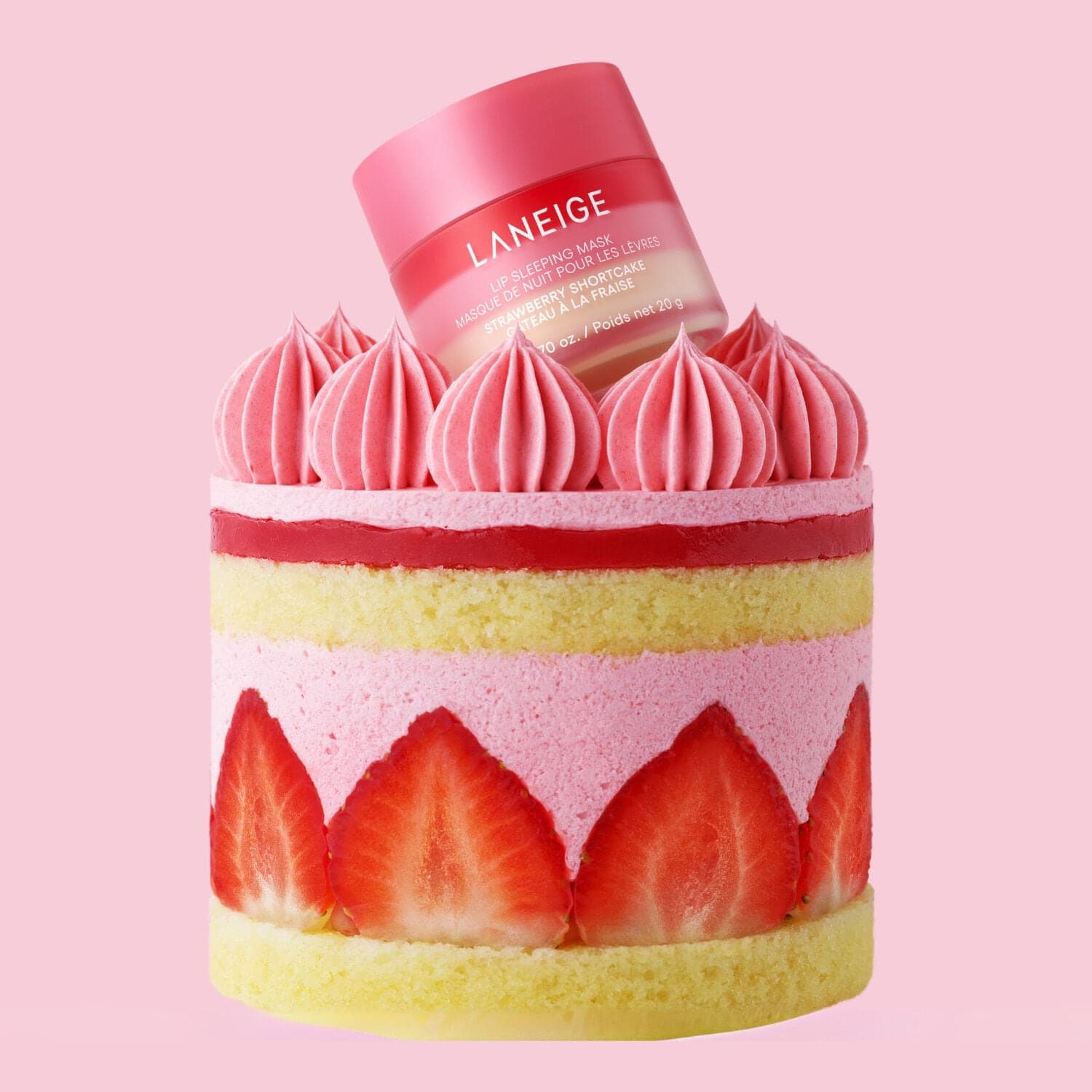 Lip Sleeping Mask Strawberry Shortcake
