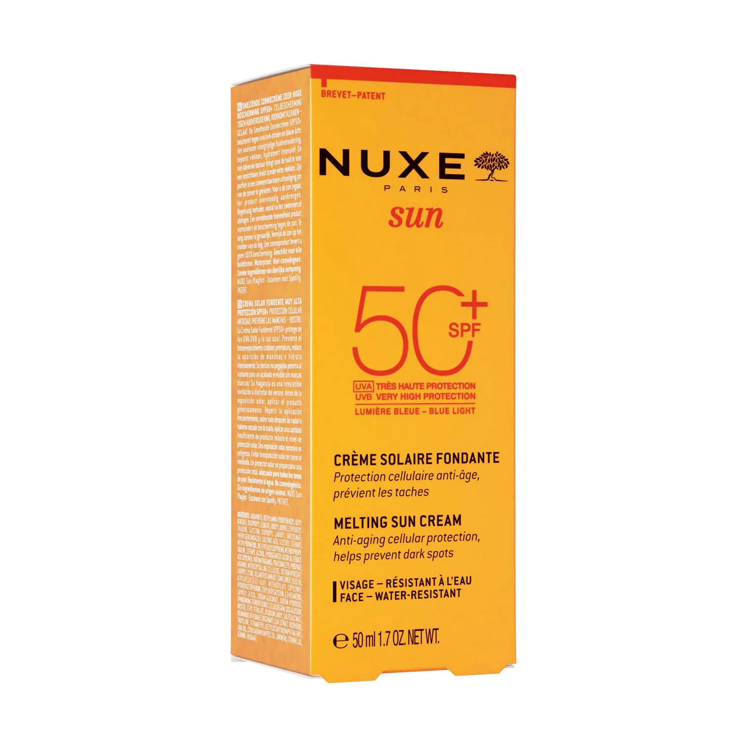 Melting Cream High Protection For Face SPF 50 Nuxe Sun